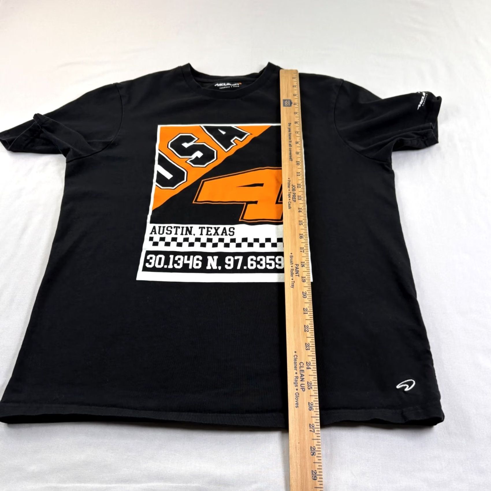 Vintage Mclaren Shirt Mens Large Black Lando Norris USA Austin GP Formula 1 Racing Size US L / EU 52-54 / 3 - 7 Thumbnail