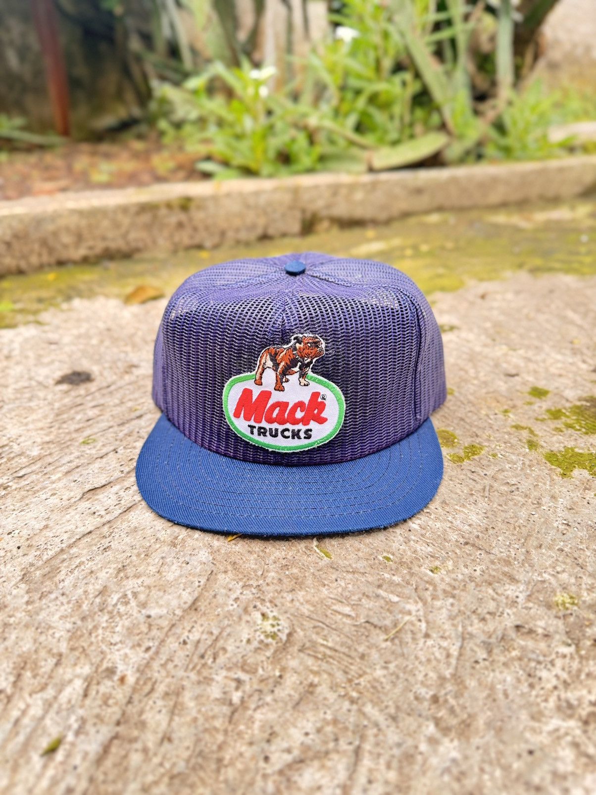 Mack Trucks トラッカーハット　ヴィンテージ　80s Vintage 80's Mack Trucks Made in USA Full Mesh Trucker Hat