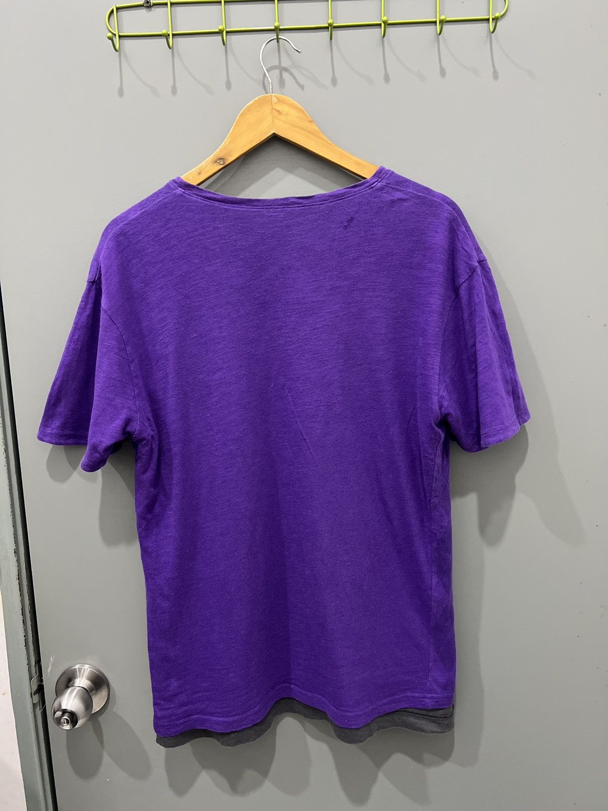 Burberry Black Label V Neck x Reversible Tshirt