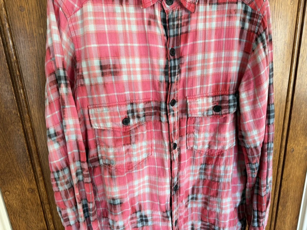 Saint Laurent Paris SS16 Holy Grail Saint Laurent Hedi Slimane raw hem flannel S Size US S / EU 44-46 / 1 - 12 Thumbnail