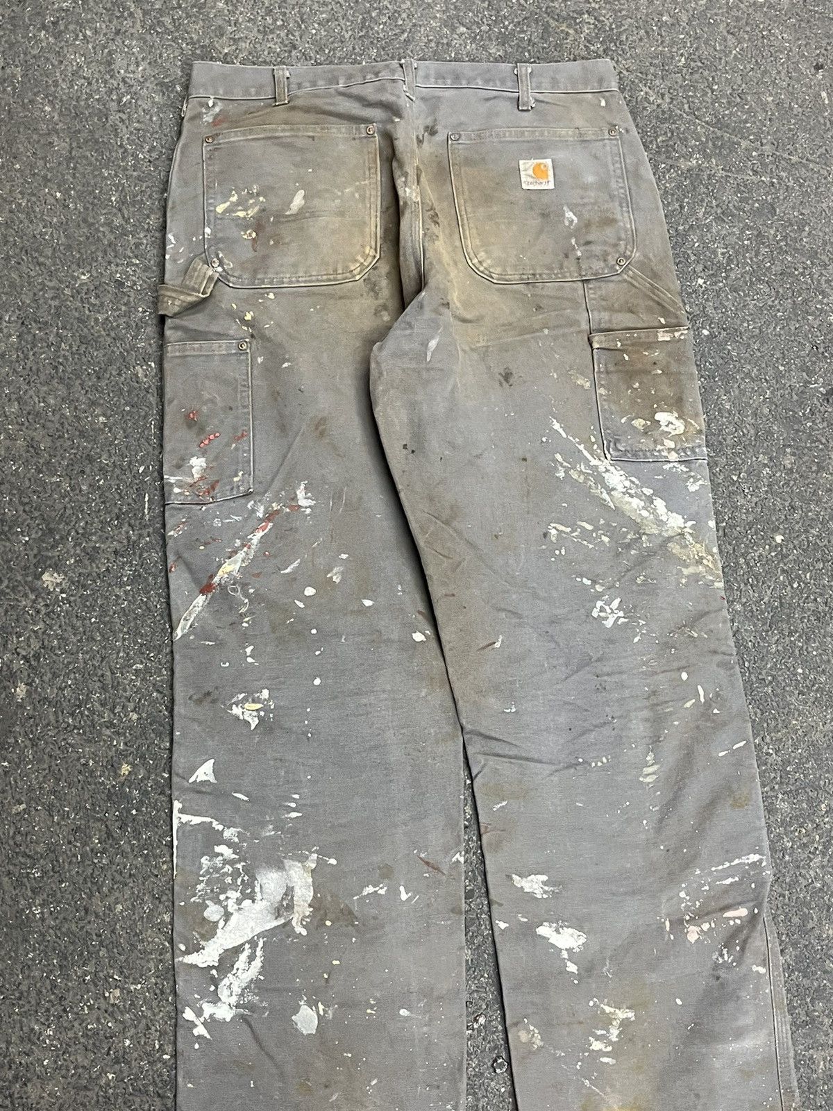 Carhartt × Vintage Carhartt double knees perfectly thrashed and faded baggy Size US 34 / EU 50 - 8 Thumbnail