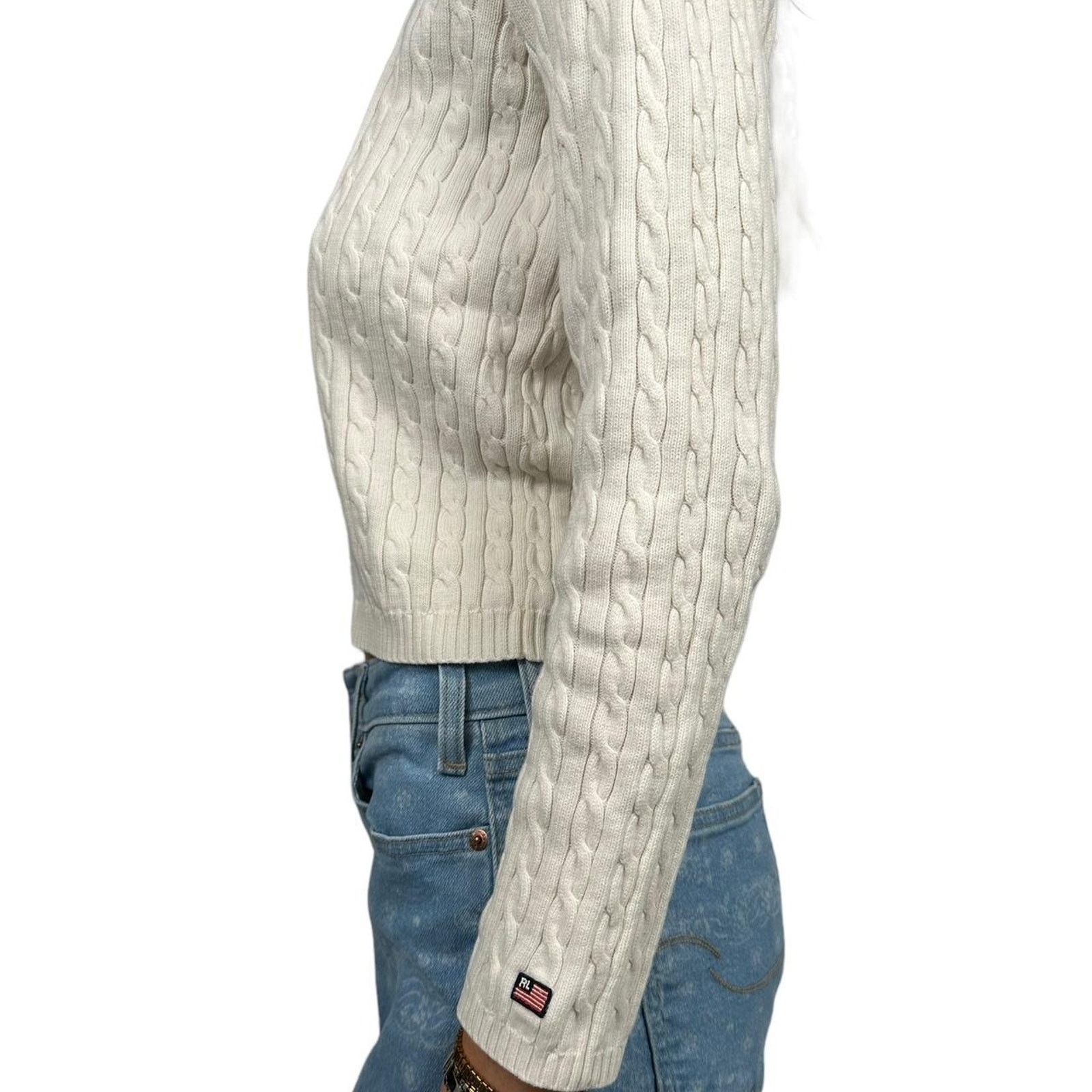 Polo Ralph Lauren Vintage ralph lauren polo long sleeve sweater Size L / US 10 / IT 46 - 2 Thumbnail