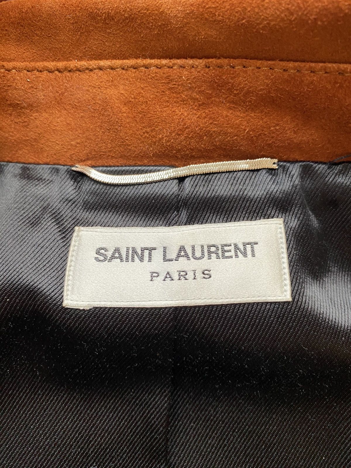Saint Laurent Paris 🔥4300$🔥 Saint Laurent FW17 Cognac Suede Westeren Jacket Size US S / EU 44-46 / 1 - 8 Thumbnail