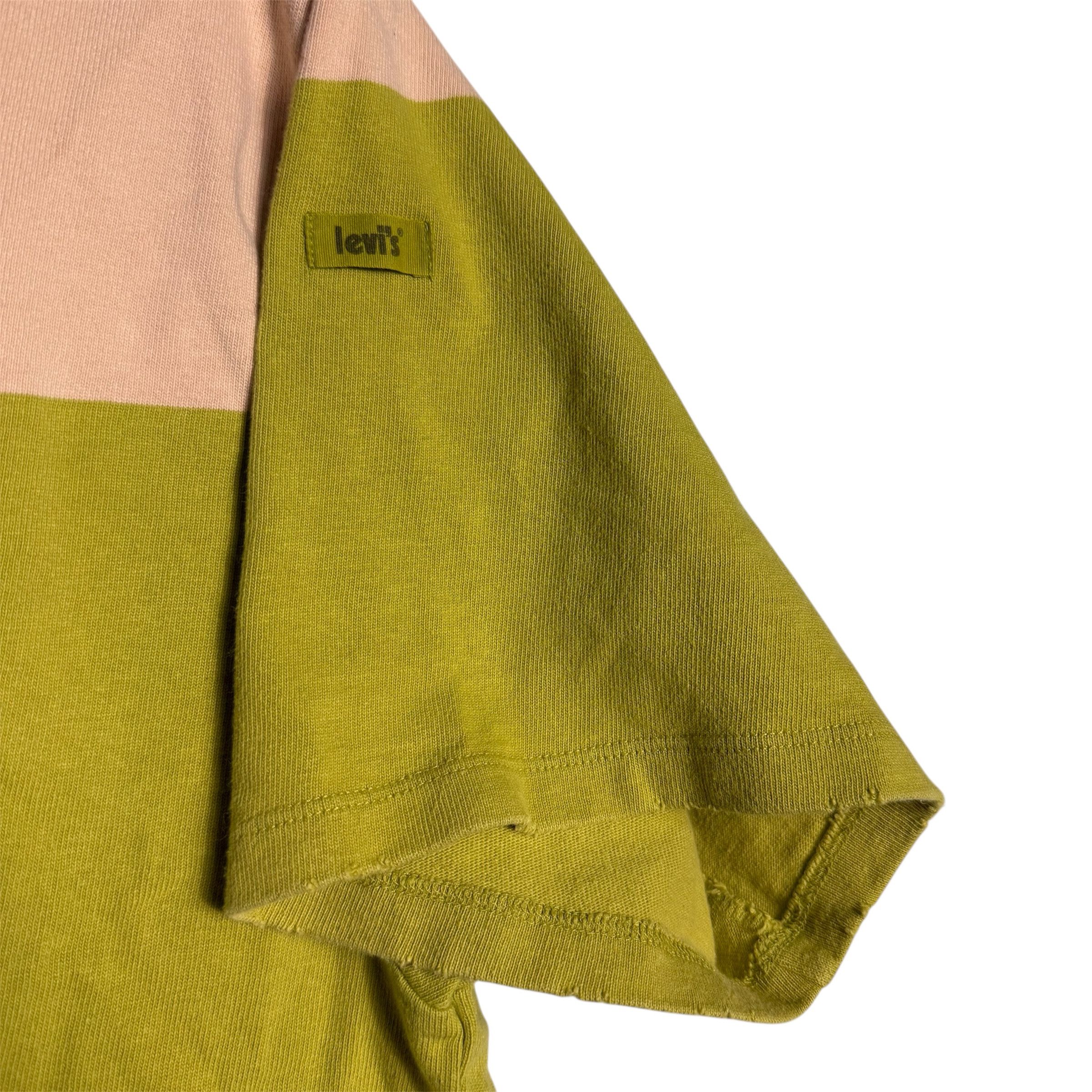 Levi's 🔥RARE🔥Levi's Short Stack Color Blocking T-shir Size US M / EU 48-50 / 2 - 3 Thumbnail