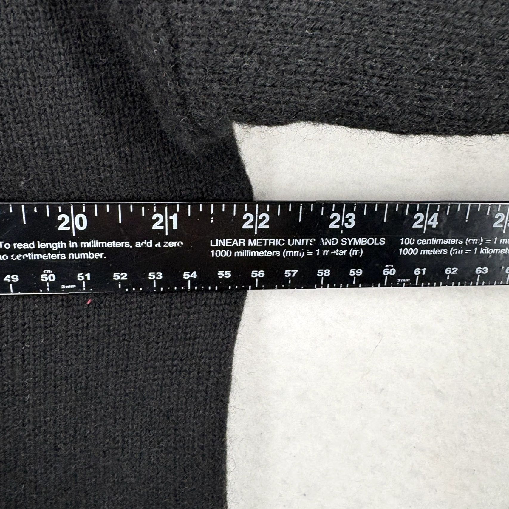 Vintage VINTAGE Sara Campbell Sweater Womens Large Black 100% Cashmere Mock Neck Knit Pullover Size L / US 10 / IT 46 - 7 Thumbnail