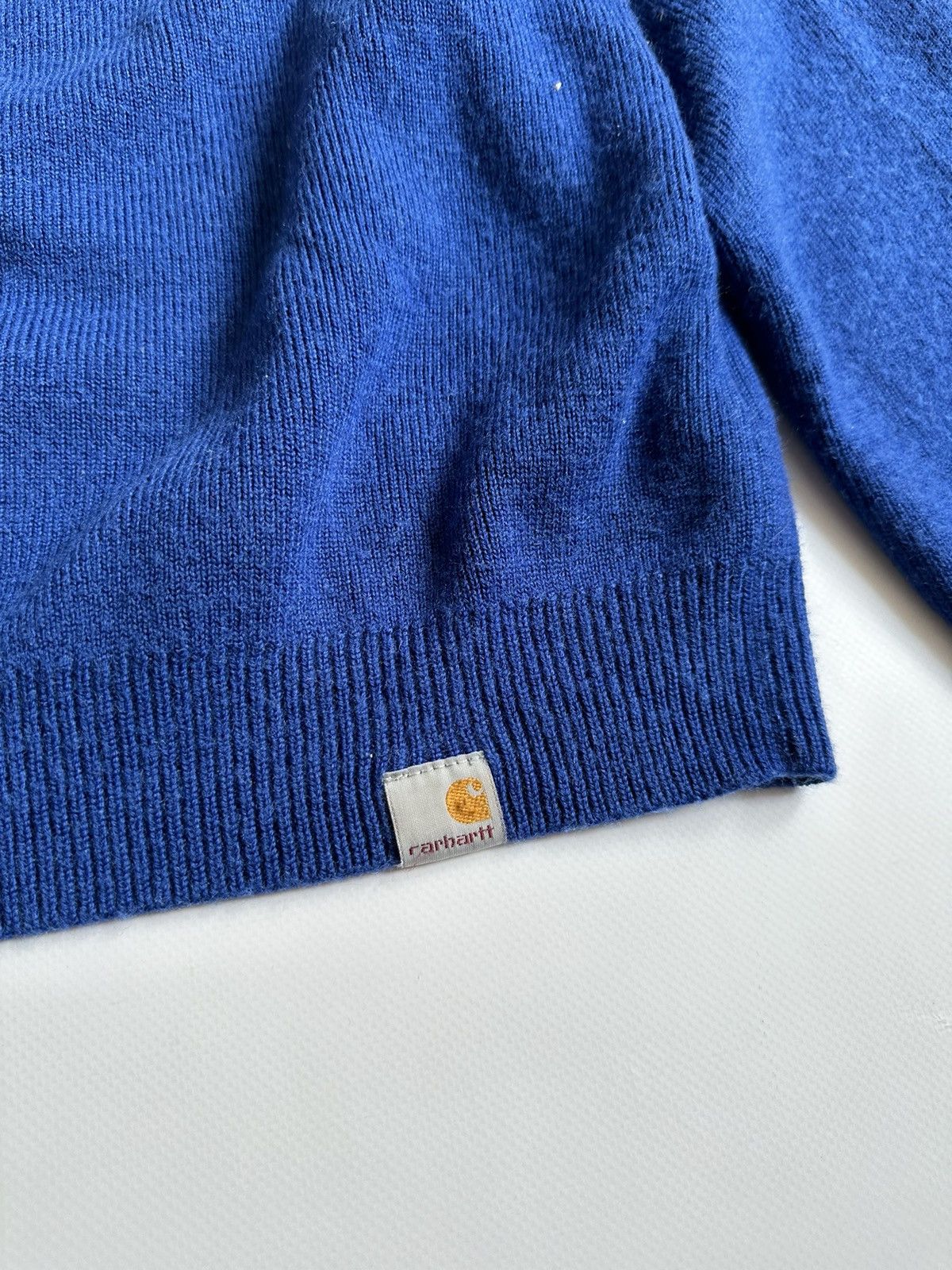Carhartt × Vintage Vintage 90s Carhartt Y2K Crewneck Small Logo Sweater Size US L / EU 52-54 / 3 - 4 Thumbnail