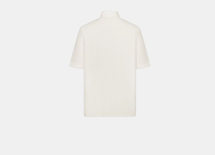 Dior × Kaws o1w1db11025 393C532 Cotton Short-sleeved Shirt Off-White Size US XL / EU 56 / 4 - 2 Thumbnail