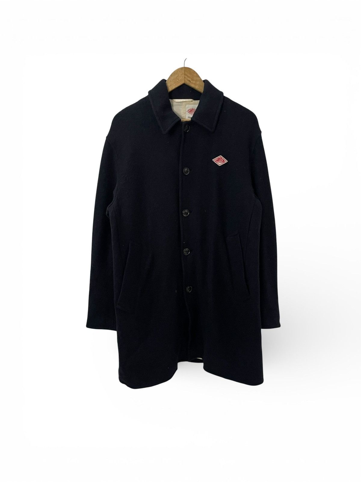 Danton Vintage Danton Vetement De Travail Long Wool Jacket Size US L / EU 52-54 / 3 - 1 Thumbnail