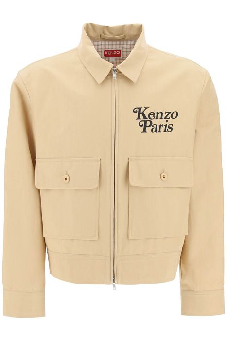 Kenzo Kenzo Zip Up Trucker Jacket Grailed