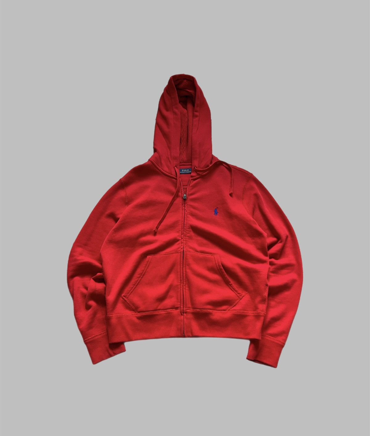 Polo Ralph Lauren × Vintage Vintage Polo Ralph Lauren Zip Up Hoodie 90s Y2K Size US L / EU 52-54 / 3 - 1 Thumbnail