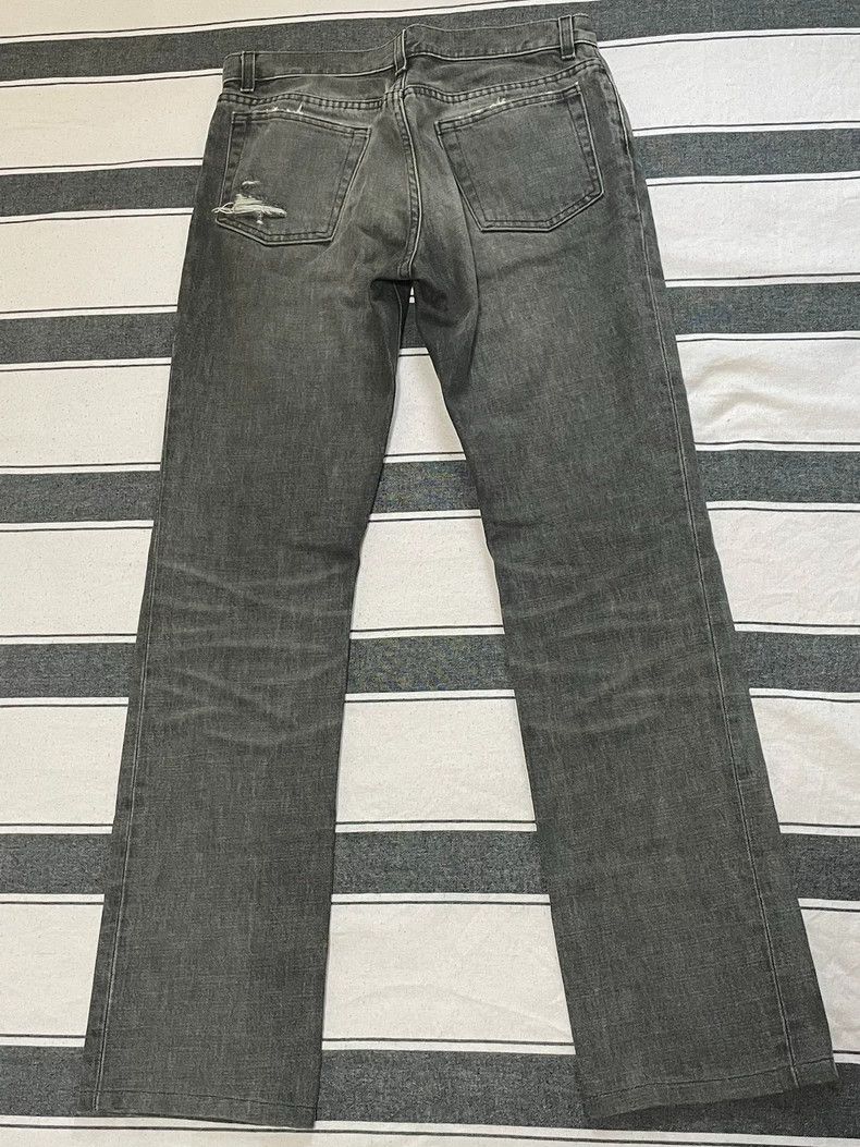Helmut Lang HELMUT LANG Wash black ripped jeans Size US 27 - 2 Thumbnail