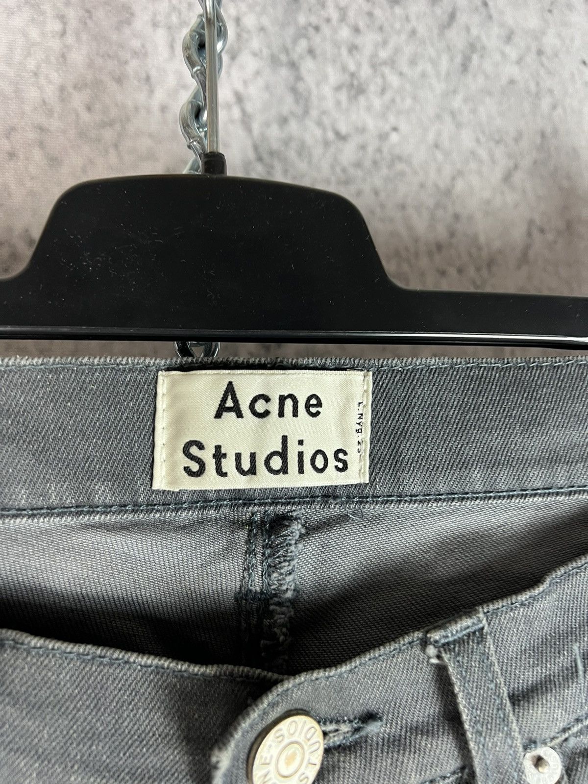 Acne Studios ACNE STUDIOS Cotton Max Raw Denim Jeans Made in Albania Size US 32 / EU 48 - 3 Thumbnail
