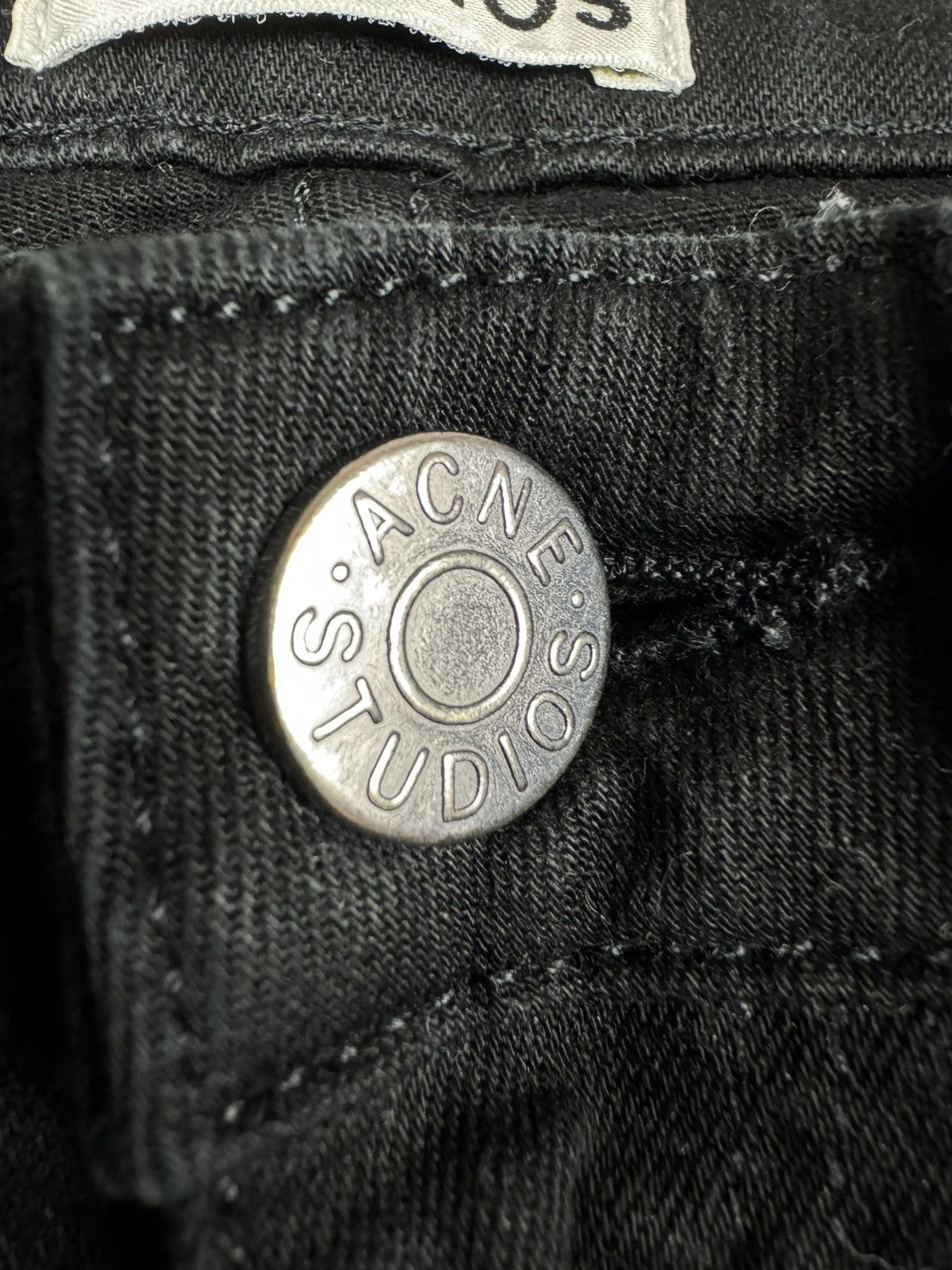 Acne Studios × Designer × Vintage Vintage y2k Acne Studios super skinny slim fit denim jeans Size 24" / US 00 / IT 34 - 11 Thumbnail