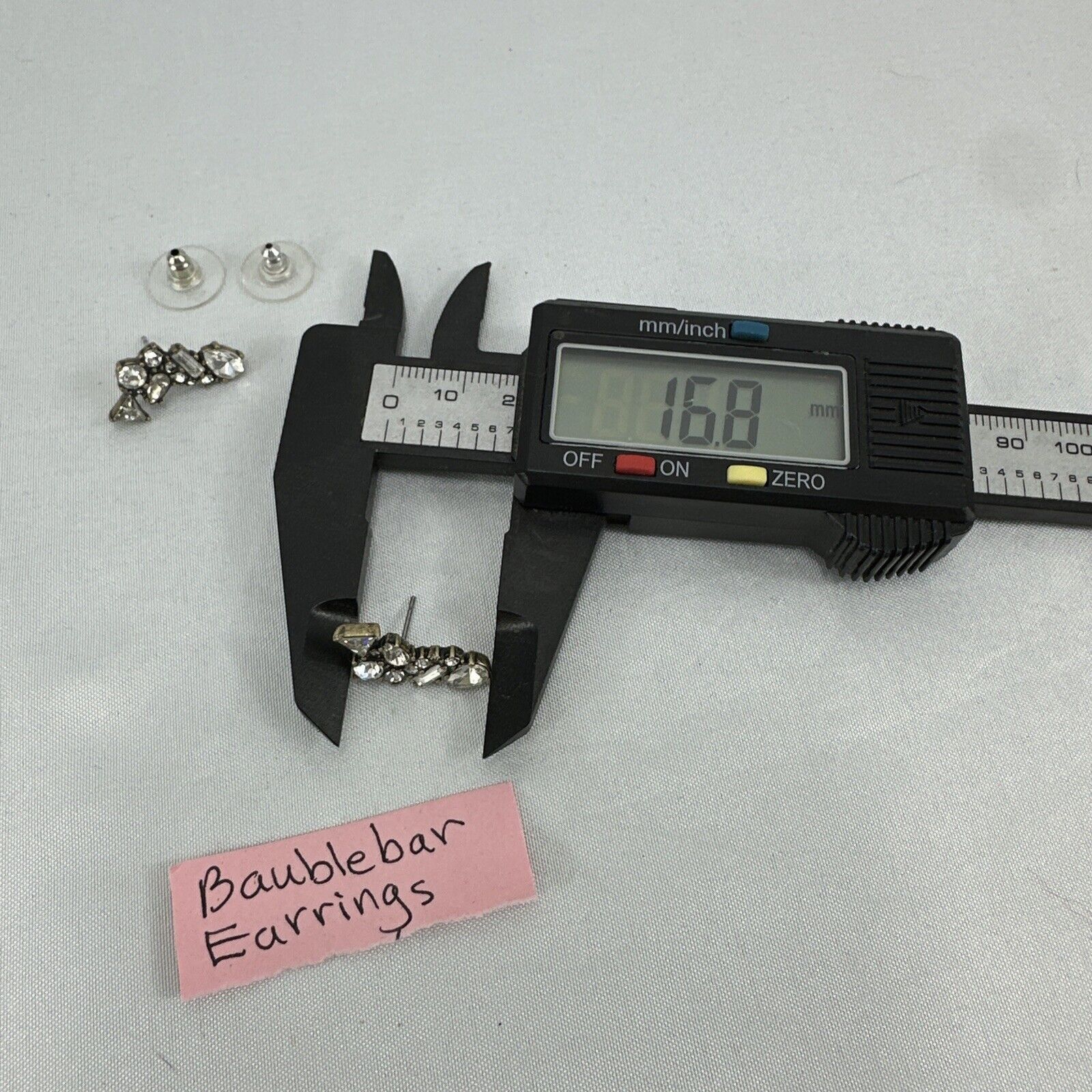 Disney Baublebar Marked Sugarfix CZ Cluster Crawler Stud Earrings Size ONE SIZE - 7 Thumbnail