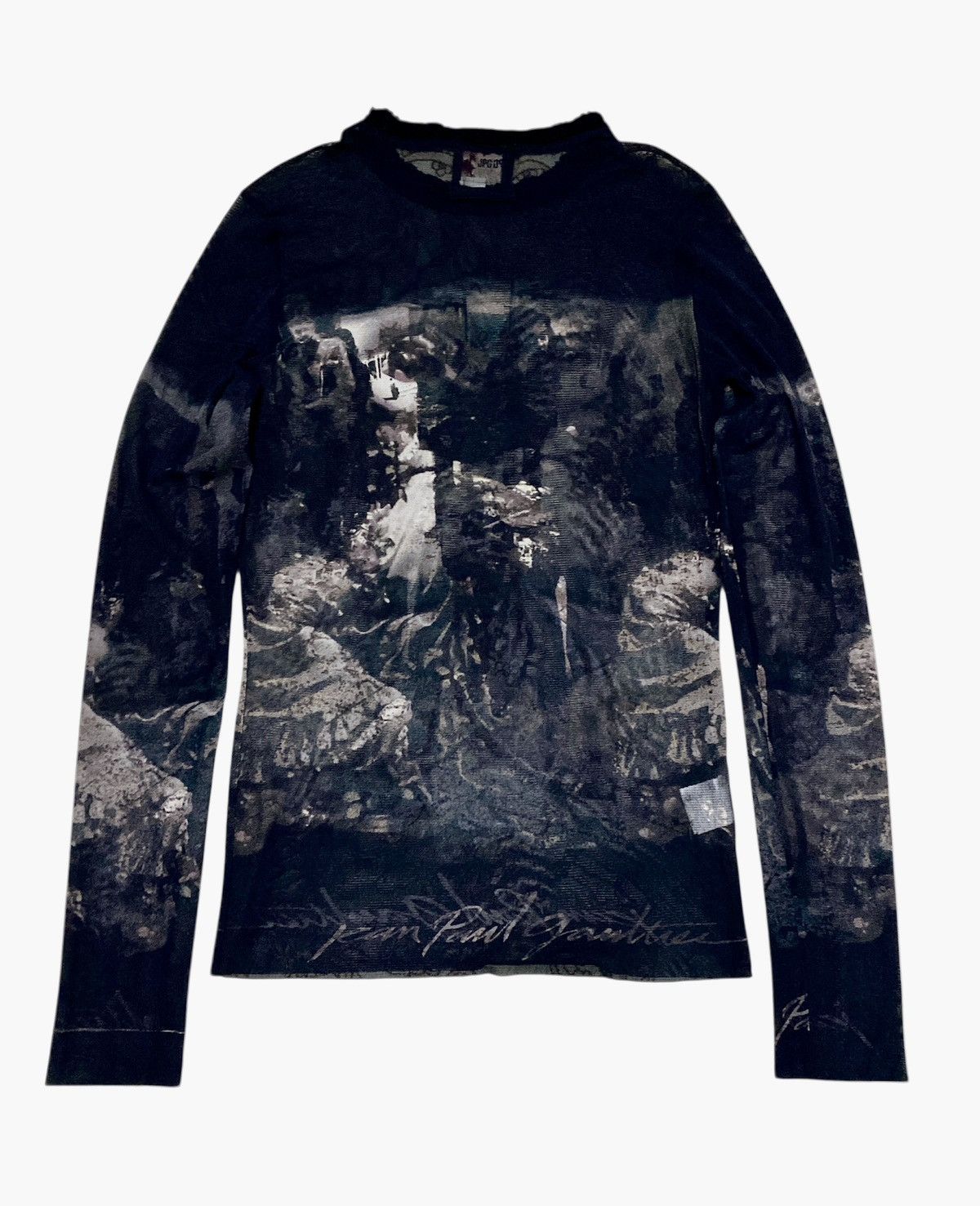 Jean Paul Gaultier 90s Rare Vintage Jean Paul gaultier Mesh Trompe-L'oeil Size M / US 6-8 / IT 42-44 - 6 Thumbnail