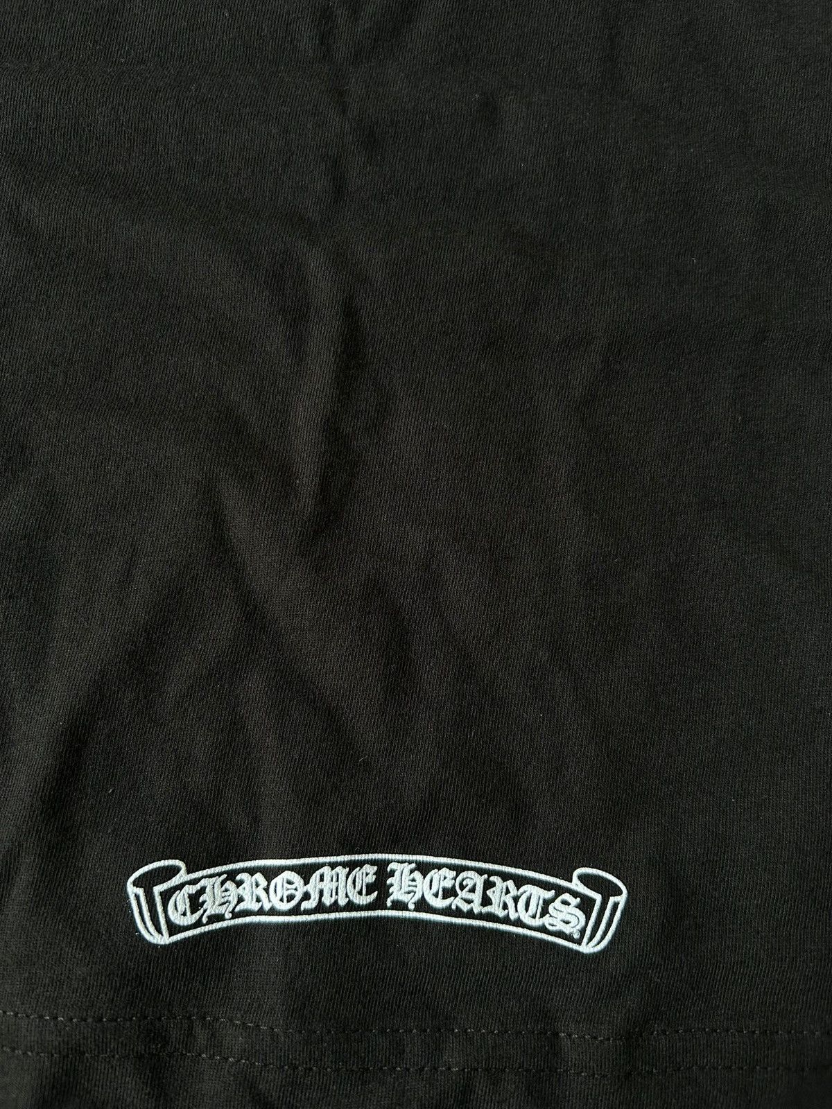 Chrome Hearts Chrome Hearts Scroll Logo t-shirt black Size XL Size US XL / EU 56 / 4 - 3 Thumbnail