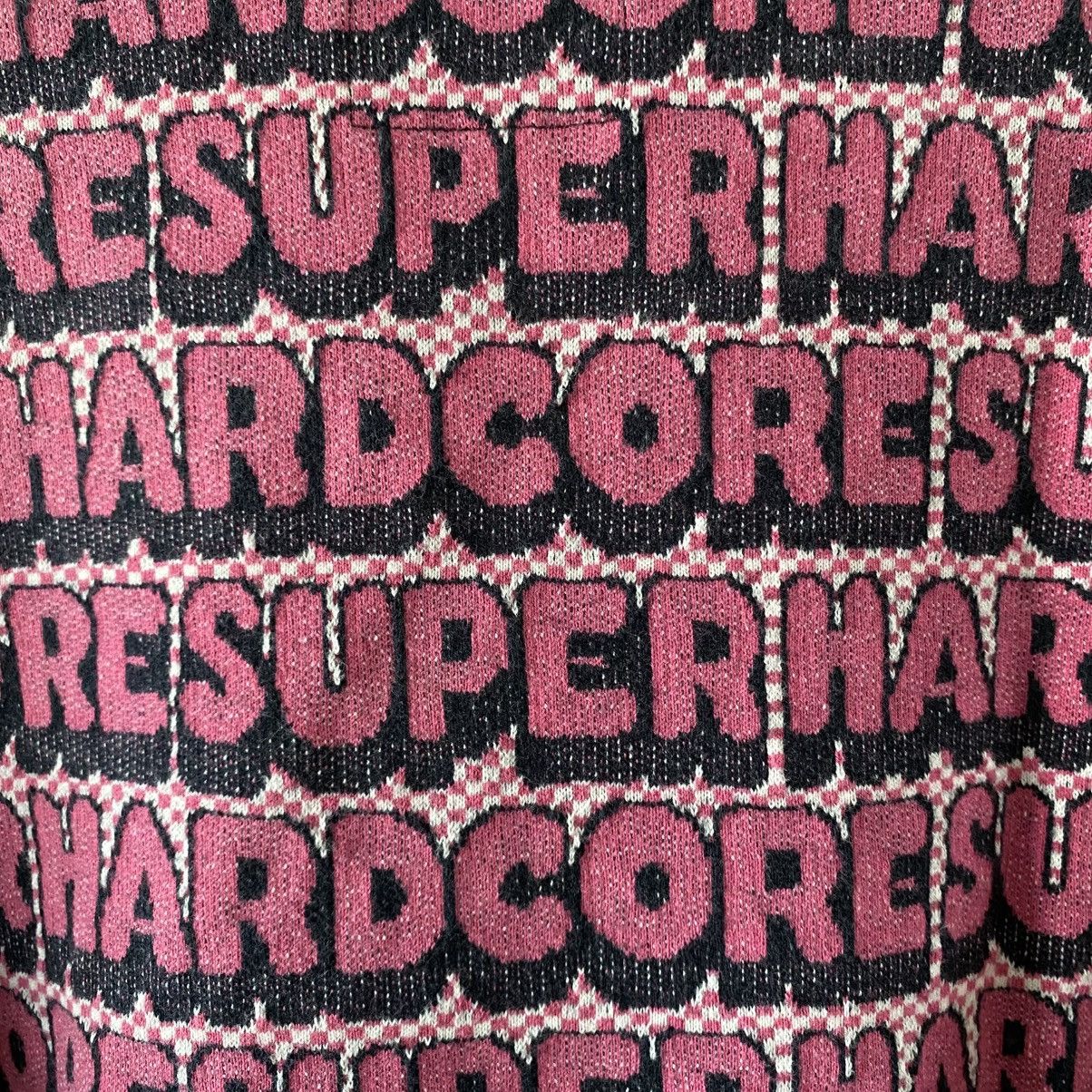 Supreme Supreme Super Hardcore Jacquard T-Shirt Longsleeve Pink 2017 Size US M / EU 48-50 / 2 - 5 Thumbnail