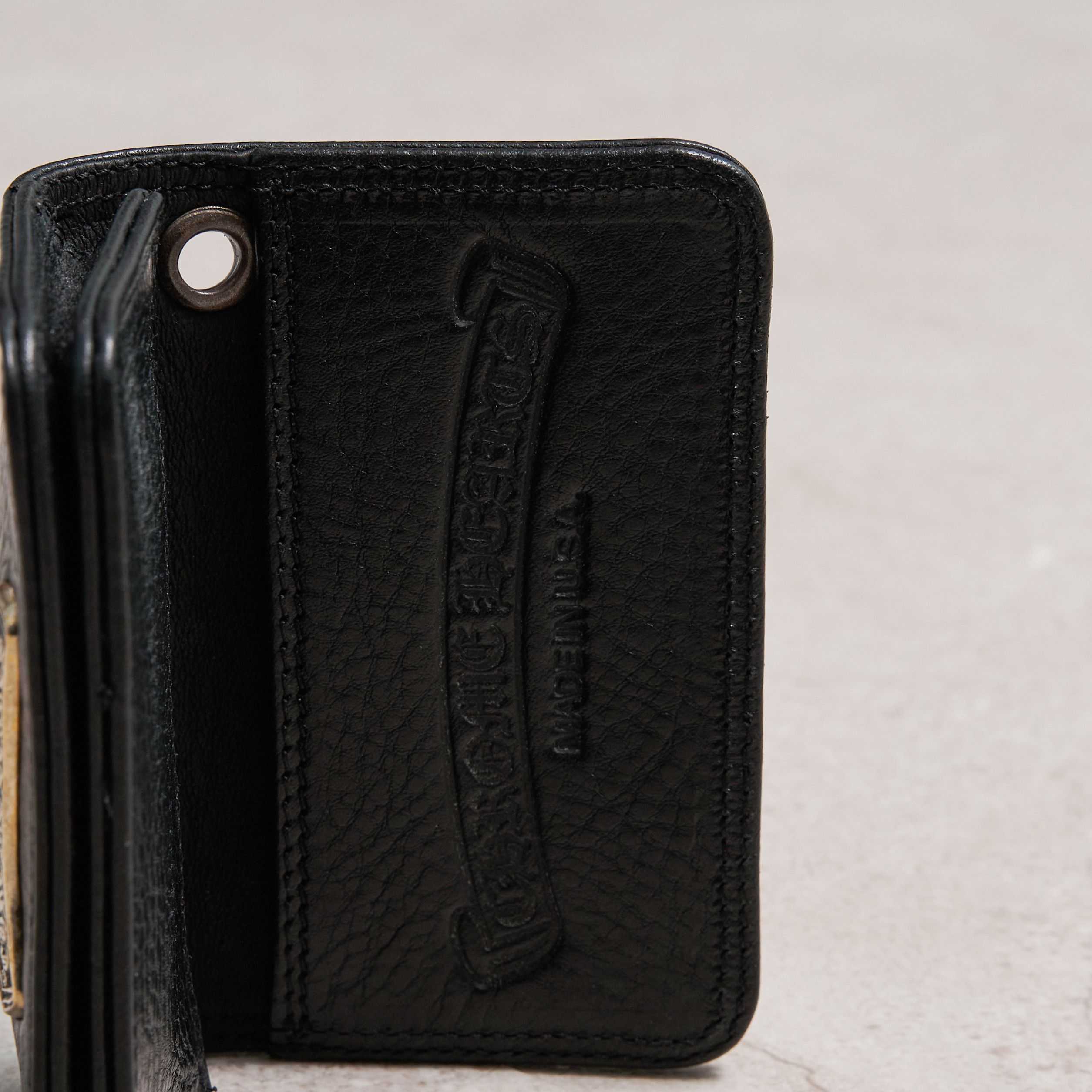 Chrome Hearts CHROME HEARTS Card Case Wallet BLACK Size ONE SIZE - 7 Thumbnail