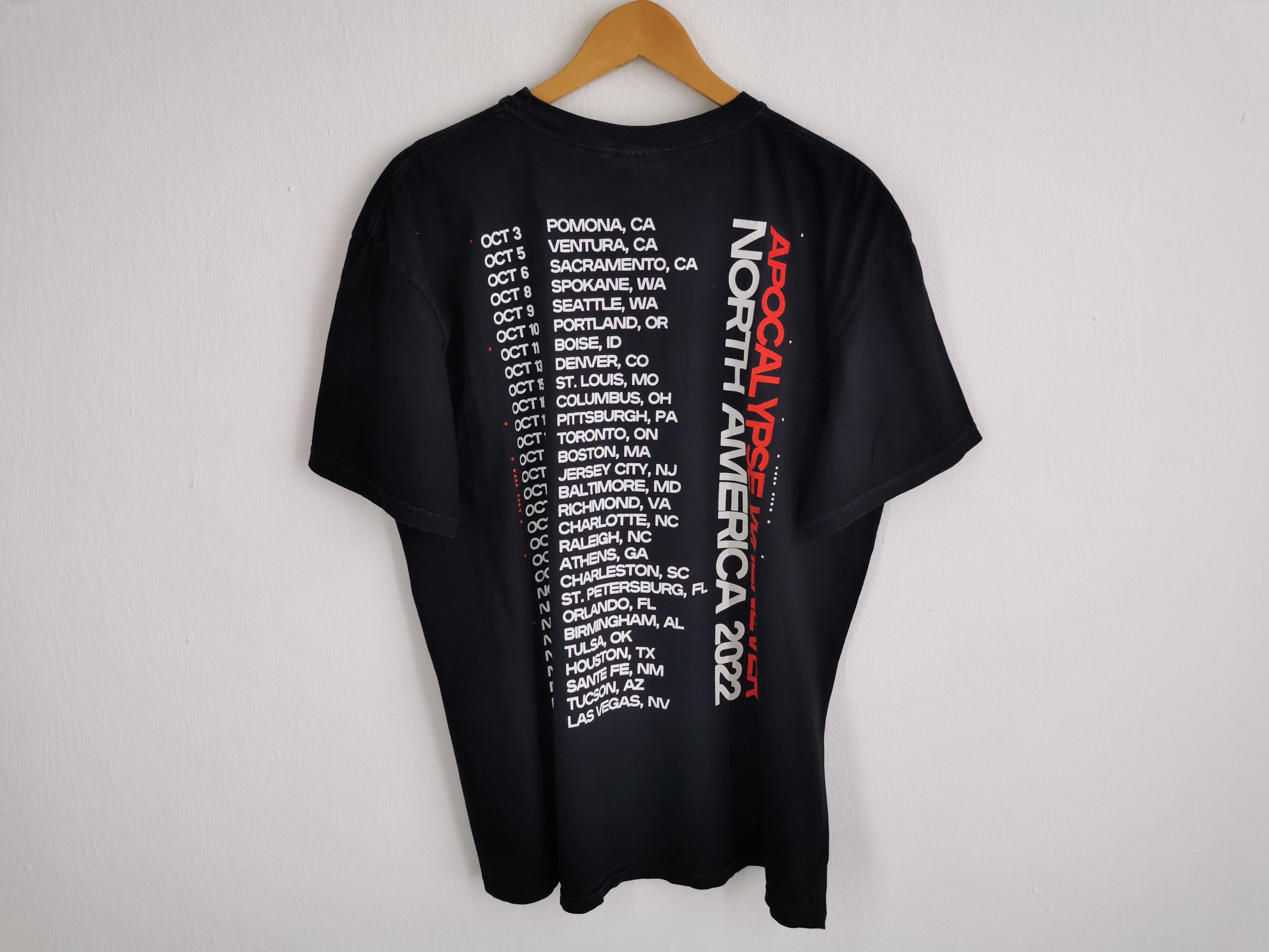 Band Tees Bad Suns Apocalypse Whenever North America 2022 T Shirt Size US L / EU 52-54 / 3 - 2 Thumbnail