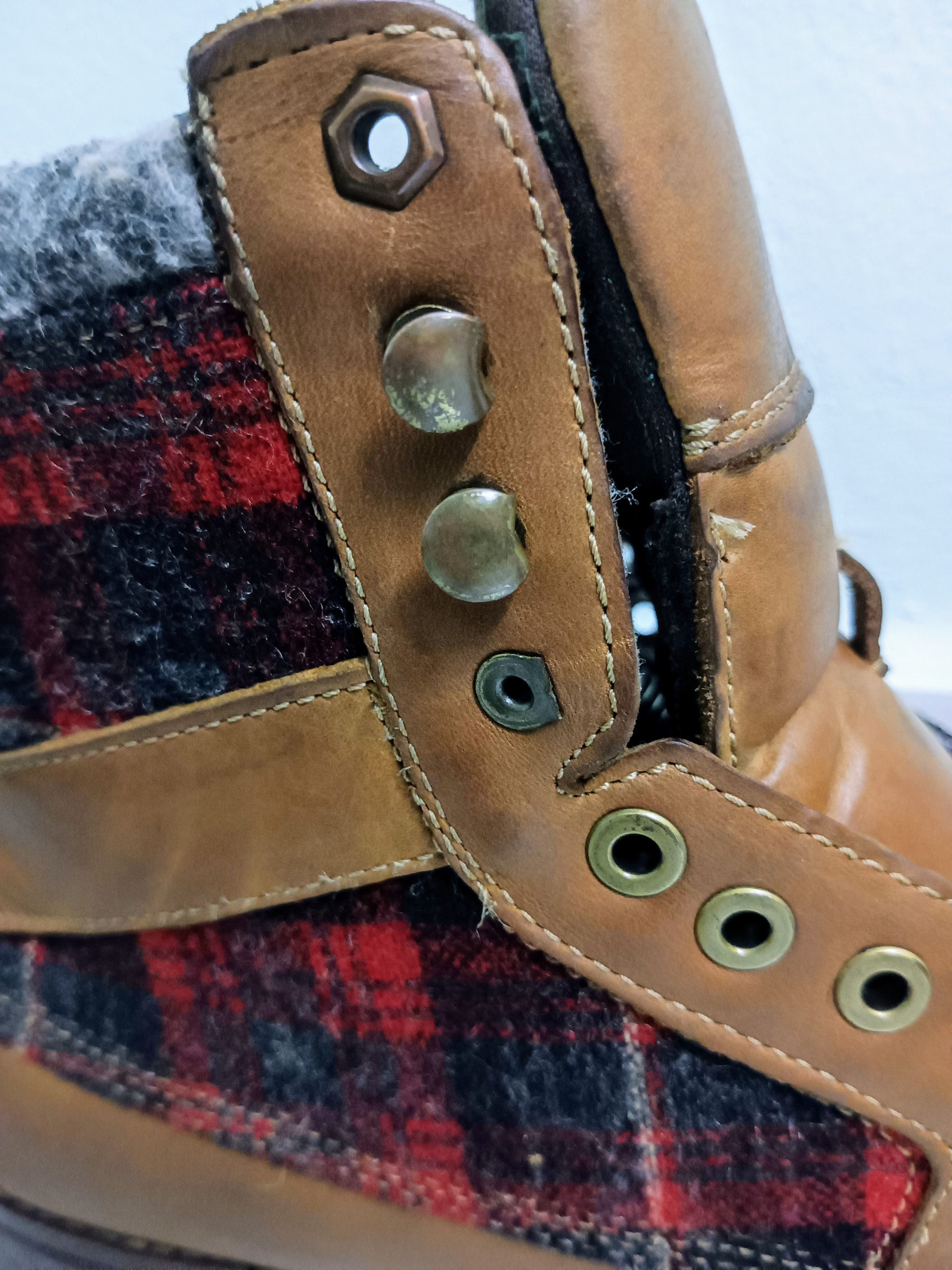 Timberland × Woolrich Woolen Mills Timberland Newmarket 9 Eye Moc Toe Boots Size US 9 / EU 42 - 12 Thumbnail