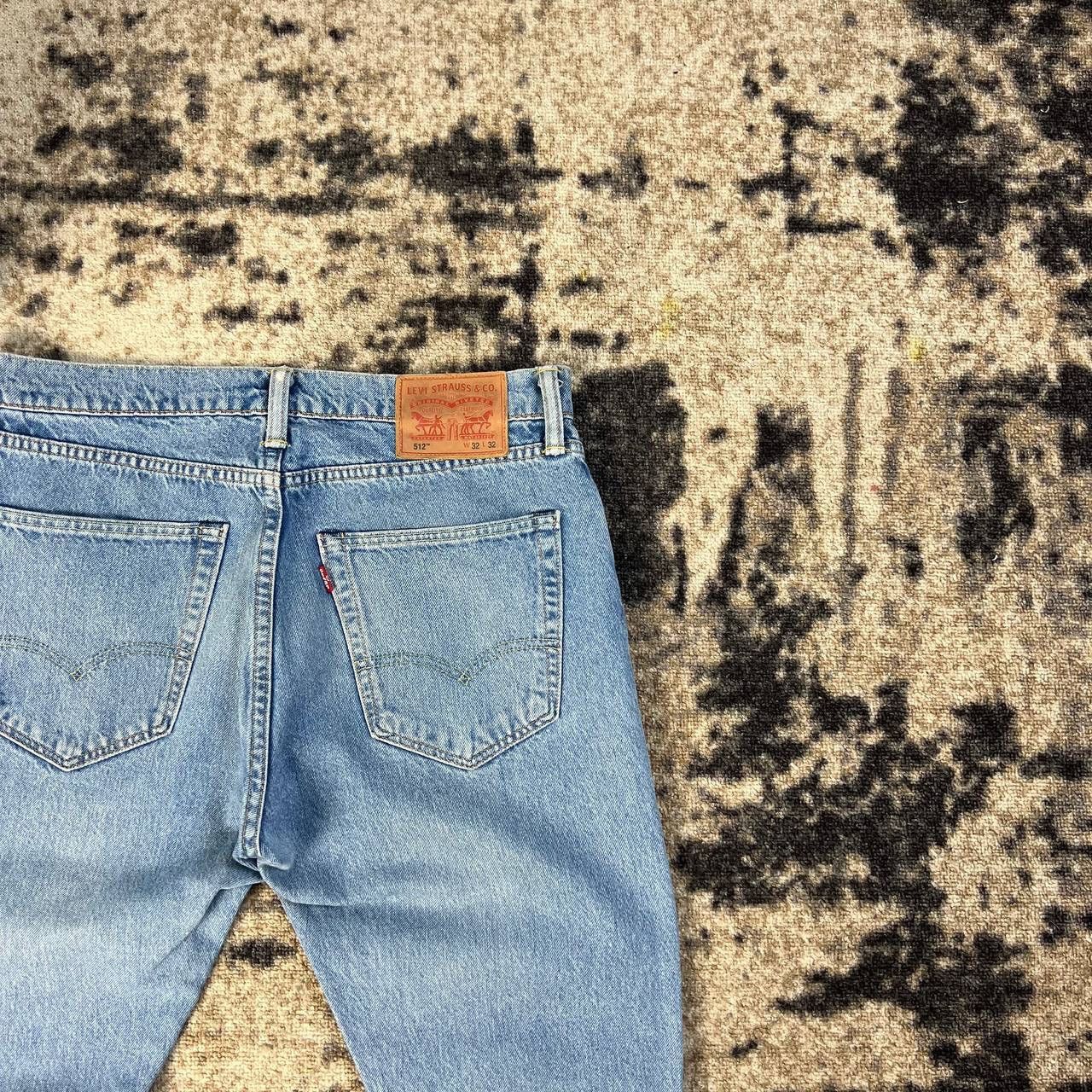 Levi's 512 Levis Vintage Blue Denim Jeans Streetwear Style Size US 32 / EU 48 - 3 Thumbnail