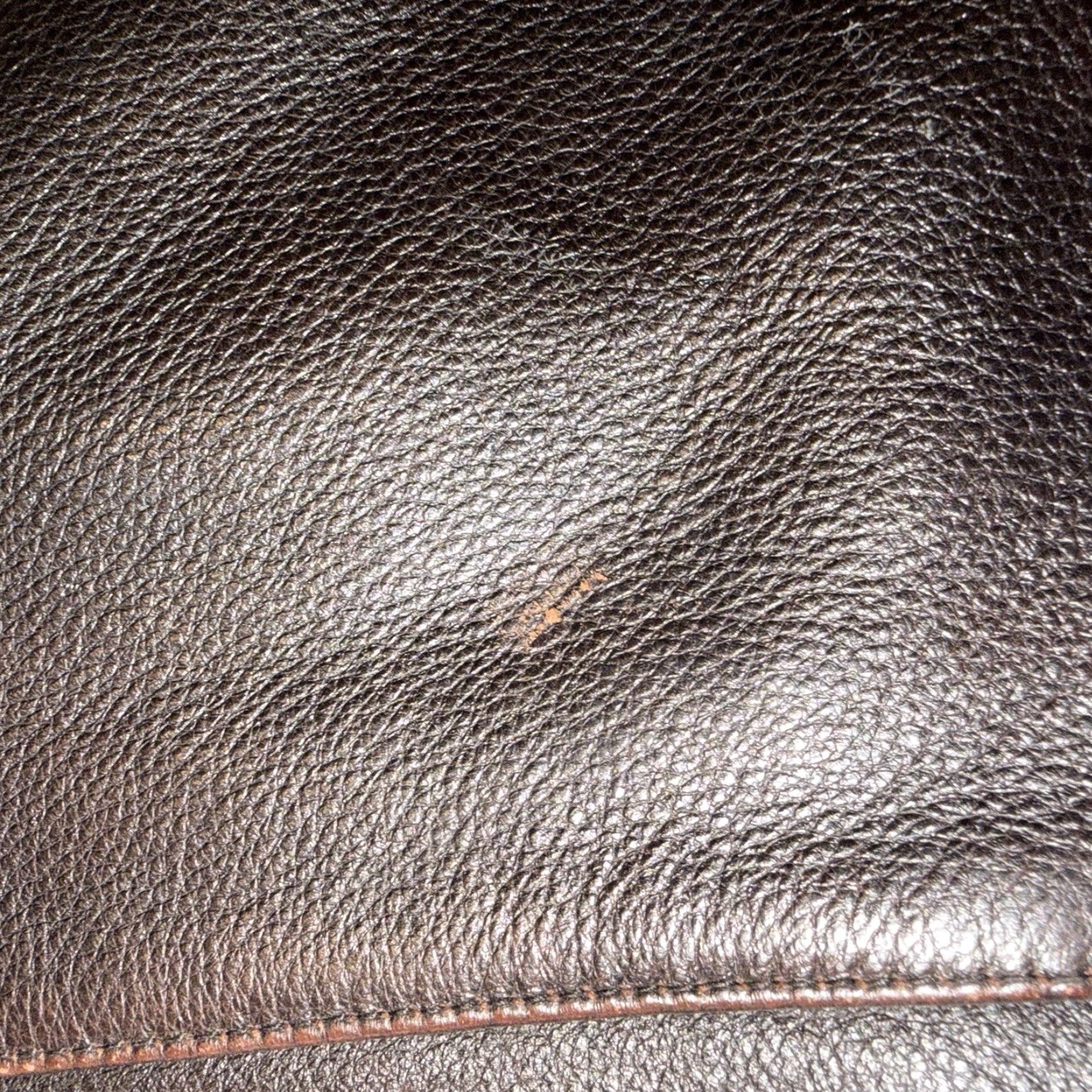 Vintage Members Mark Leather Jacket Mens XL Brown Genuine Cowhide Zip Front Quilted Moto Bomber Biker Size US XL / EU 56 / 4 - 4 Thumbnail
