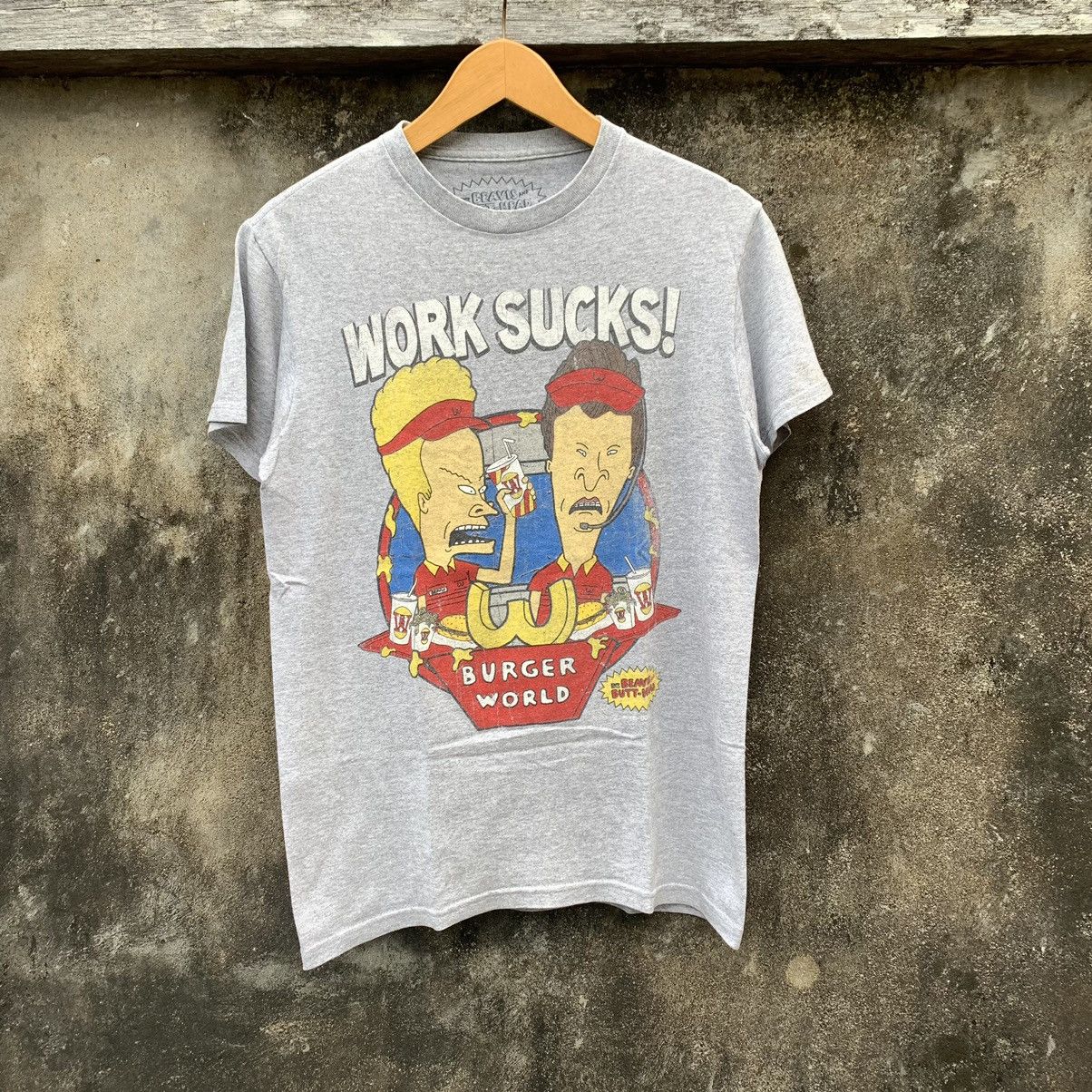 Mtv VINTAGE MTV BEAVIS AND BUTTHEAD TSHIRT Size US S / EU 44-46 / 1 - 1 Thumbnail