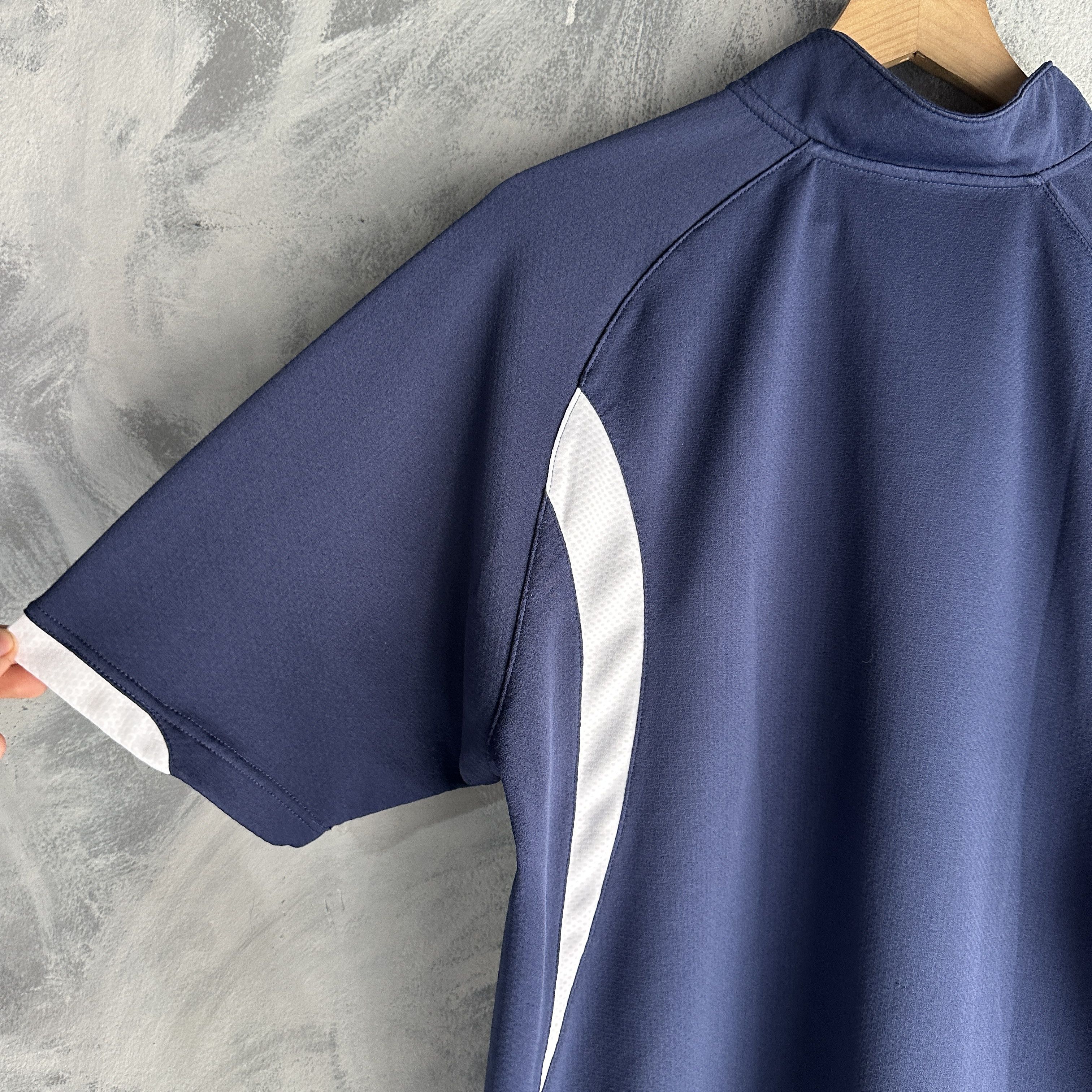 Nike Vtg Nike Wildwood Jersey 1/4 Zip T Shirt Mens High School Size US M / EU 48-50 / 2 - 5 Thumbnail