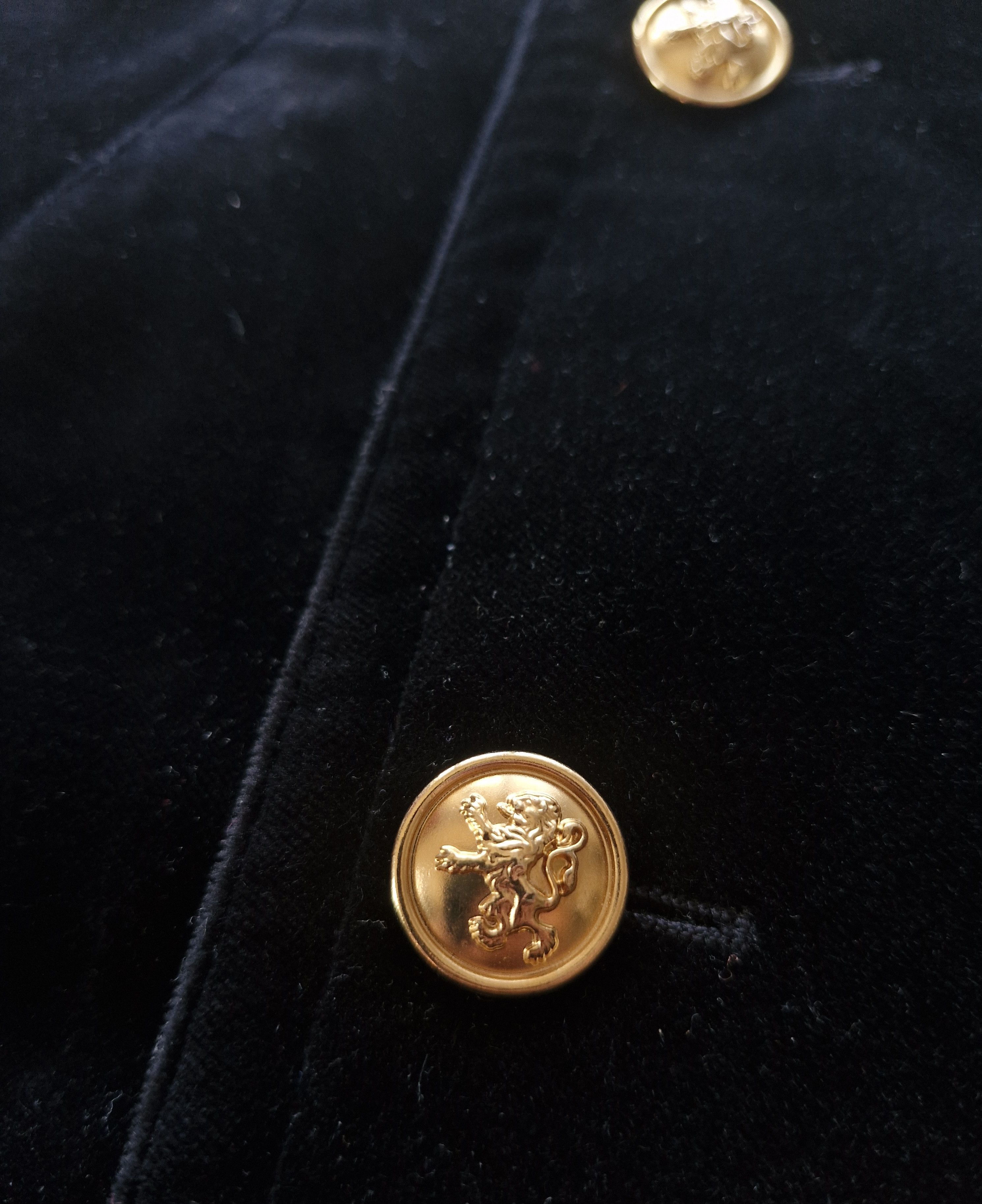 Saint Laurent Paris Womens Saint Laurent Paris velvet coat premium Size S / US 4 / IT 40 - 11 Thumbnail