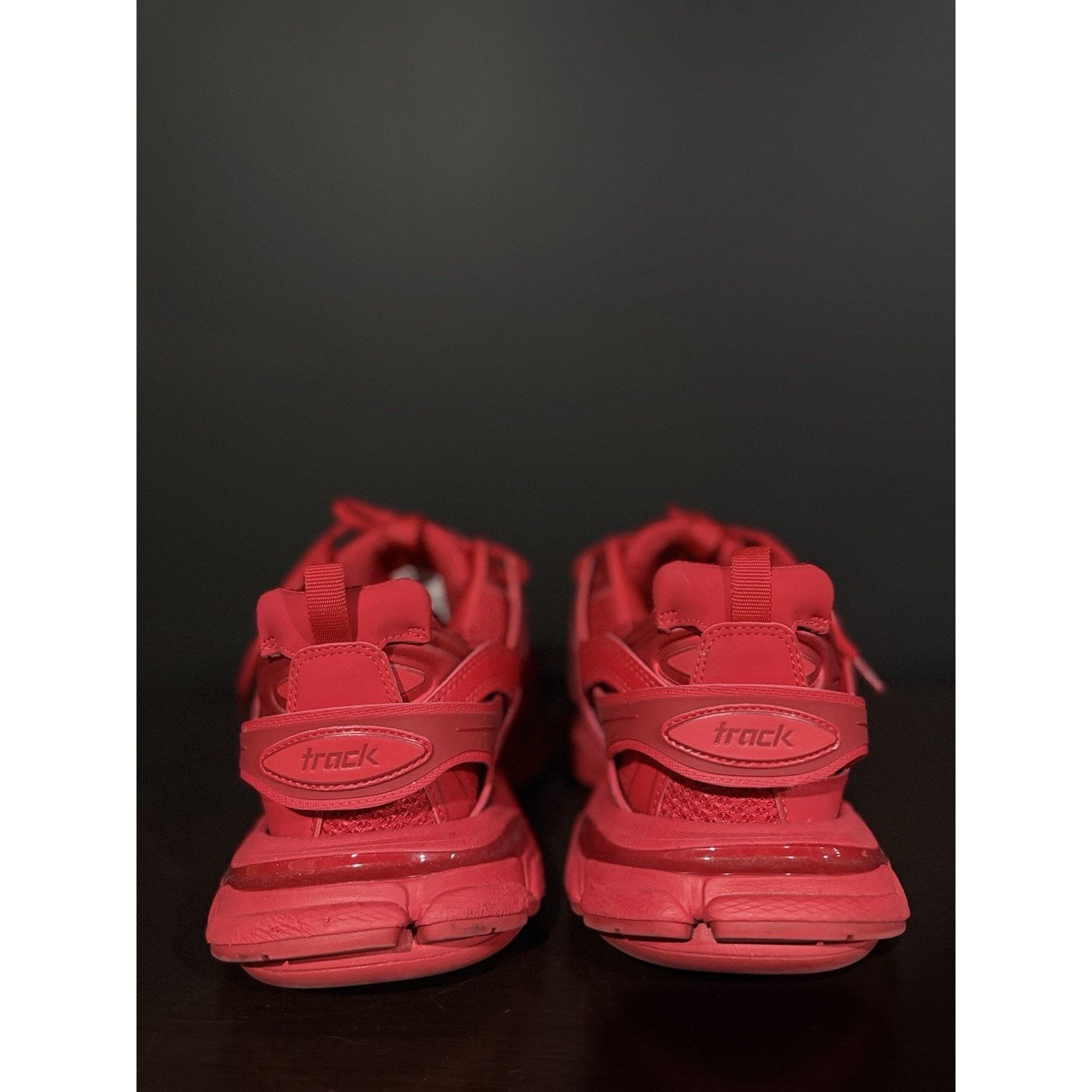Balenciaga Size 44EU/11M Balenciaga Track Red Sneakers Size US 11 / EU 44 - 3 Thumbnail
