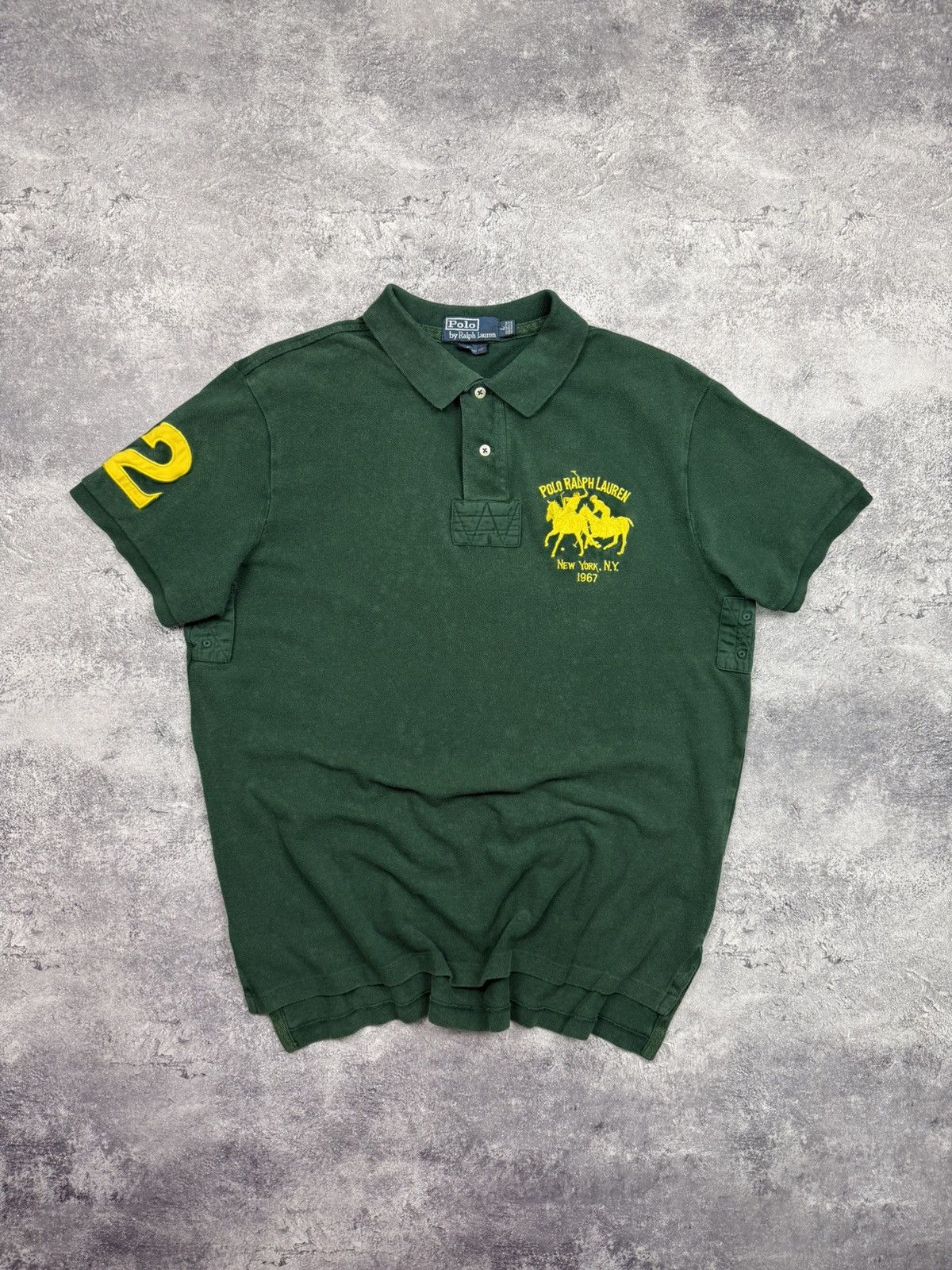 Polo Ralph Lauren Vintage Polo Ralph Lauren New York Polo T-Shirt Chief Keef Size US L / EU 52-54 / 3 - 1 Thumbnail