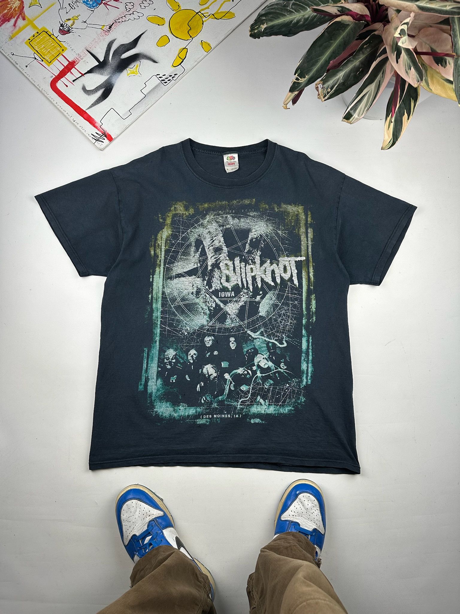 Slipknot Vintage Slipknot Tee Size US XL / EU 56 / 4 - 2 Thumbnail