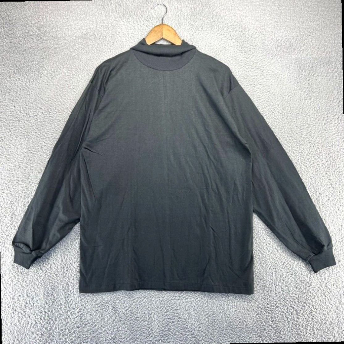 Sears Authentic Classic Men s Extra Large Black Turtleneck Work Shirt Made in USA Vintage Sears Style Grailed