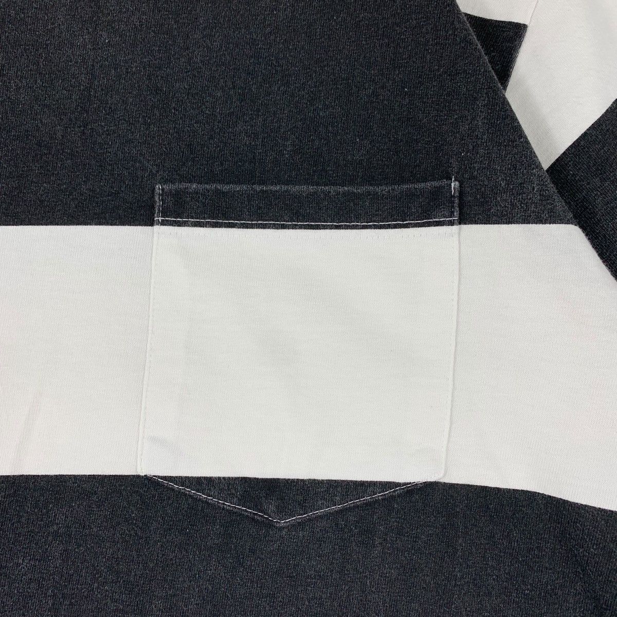 HOLLYWOOD RANCH MARKET × Japanese Brand BLUE BY HR MARKET stripe pocket tee Size US L / EU 52-54 / 3 - 9 Thumbnail