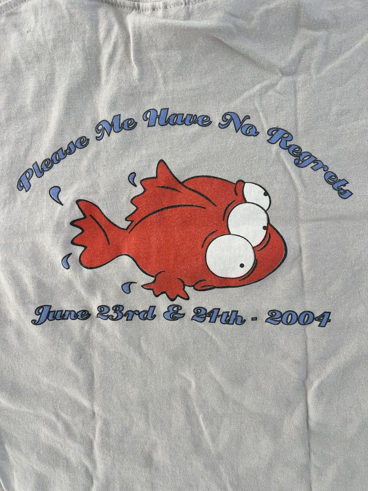 The Simpsons Phish Simpsons Rare 2004 Vintage Last Chance Phishin Creek Size US S / EU 44-46 / 1 - 10 Thumbnail