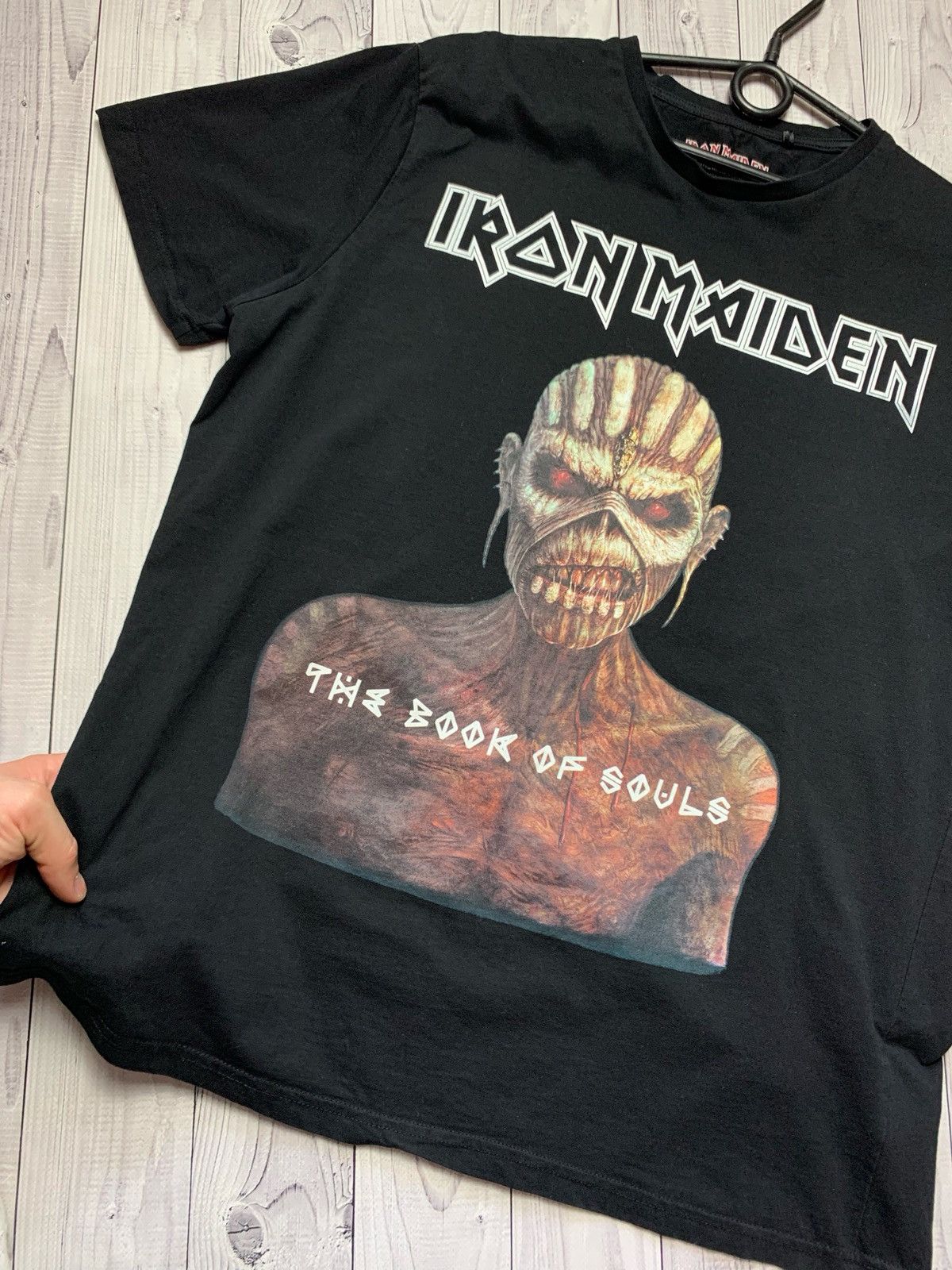 Band Tees × Iron Maiden × Vintage Iron maiden vintage T-shirt Size M Size US M / EU 48-50 / 2 - 3 Thumbnail