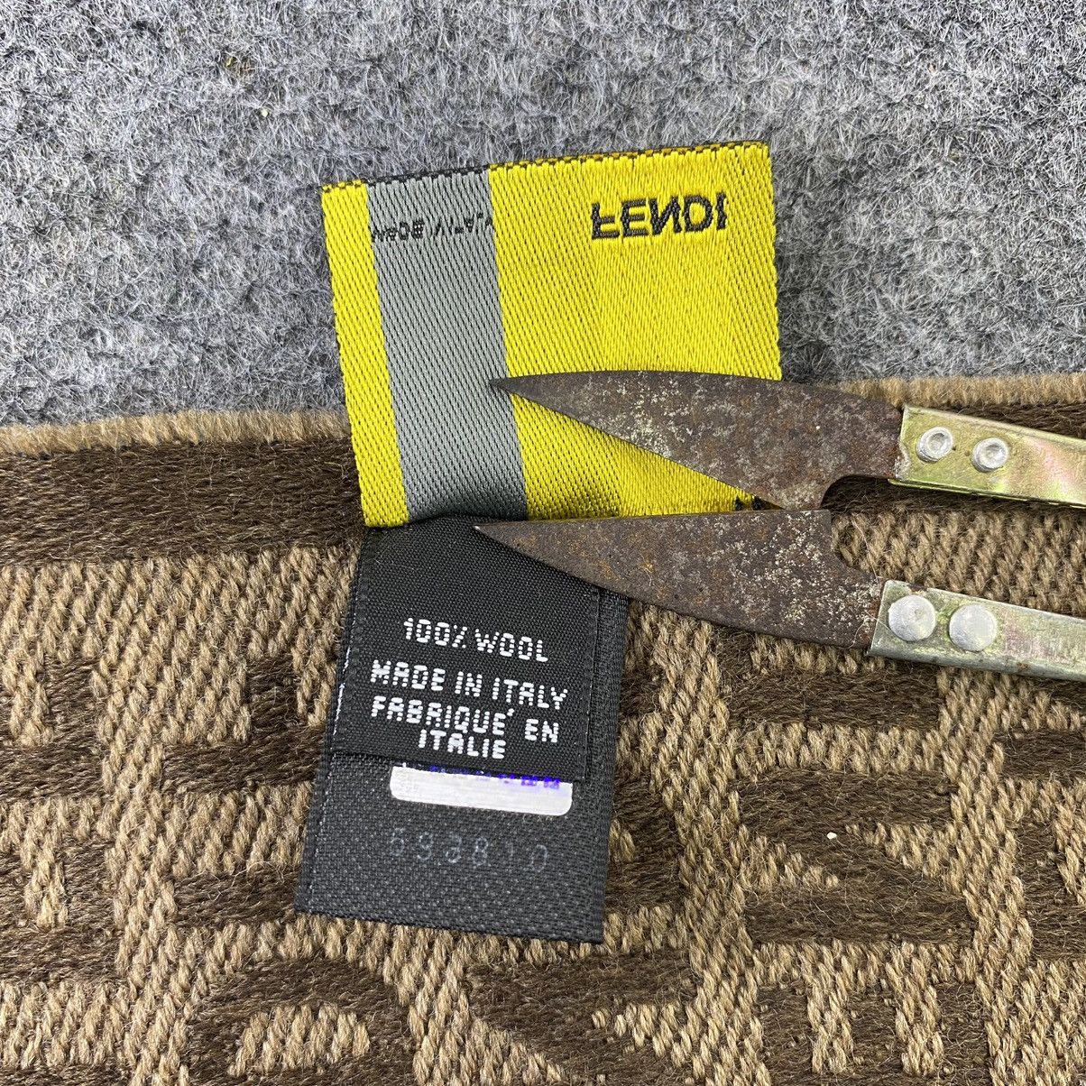 Fendi × Vintage Fendi Monogram Scarf / Muffler / Neckwear-K048 Size ONE SIZE - 7 Thumbnail