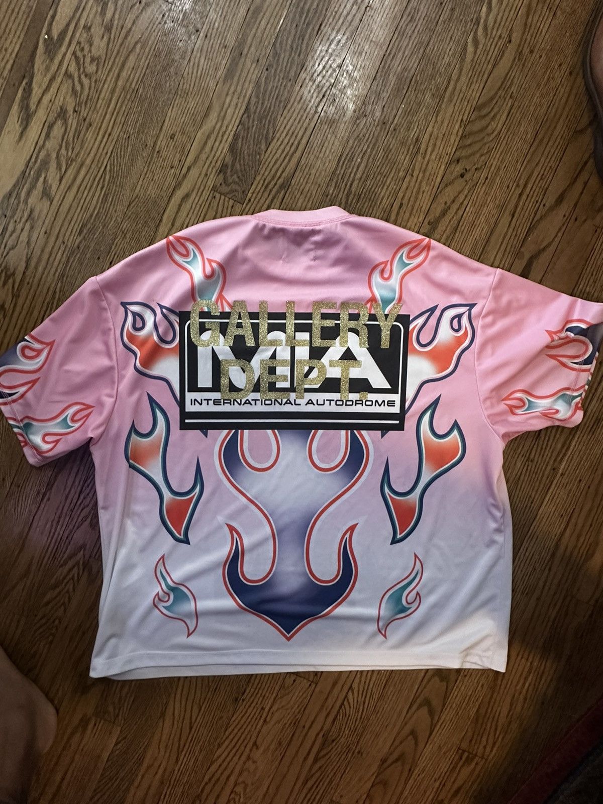 Formula 1 × Gallery Dept. Gallery Dept F1 collab Pink flame jersey Size US XXL / EU 58 / 5 - 2 Thumbnail