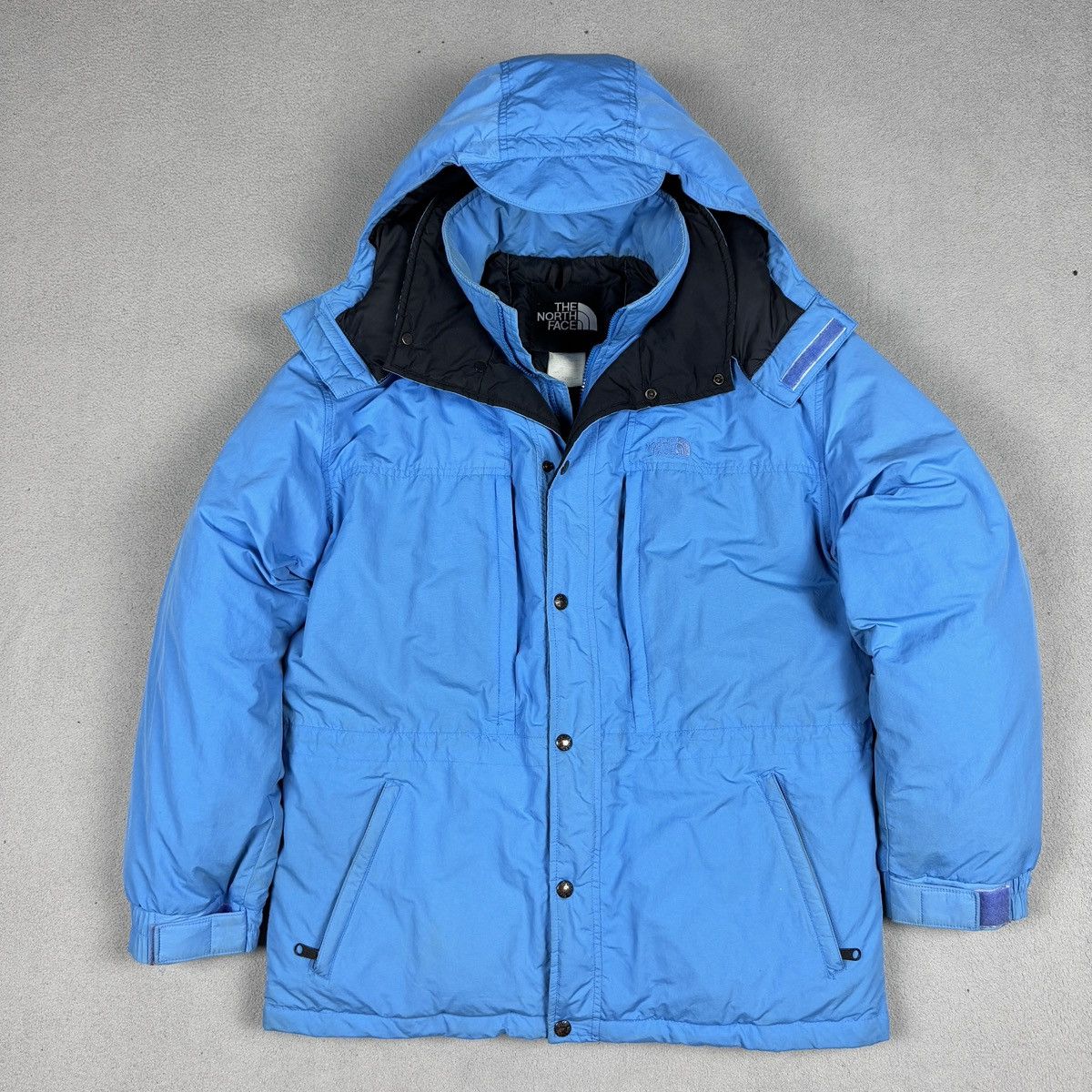 The North Face Vintage The North Face Blue Puffy Down Parka Jacket M Size US M / EU 48-50 / 2 - 1 Thumbnail
