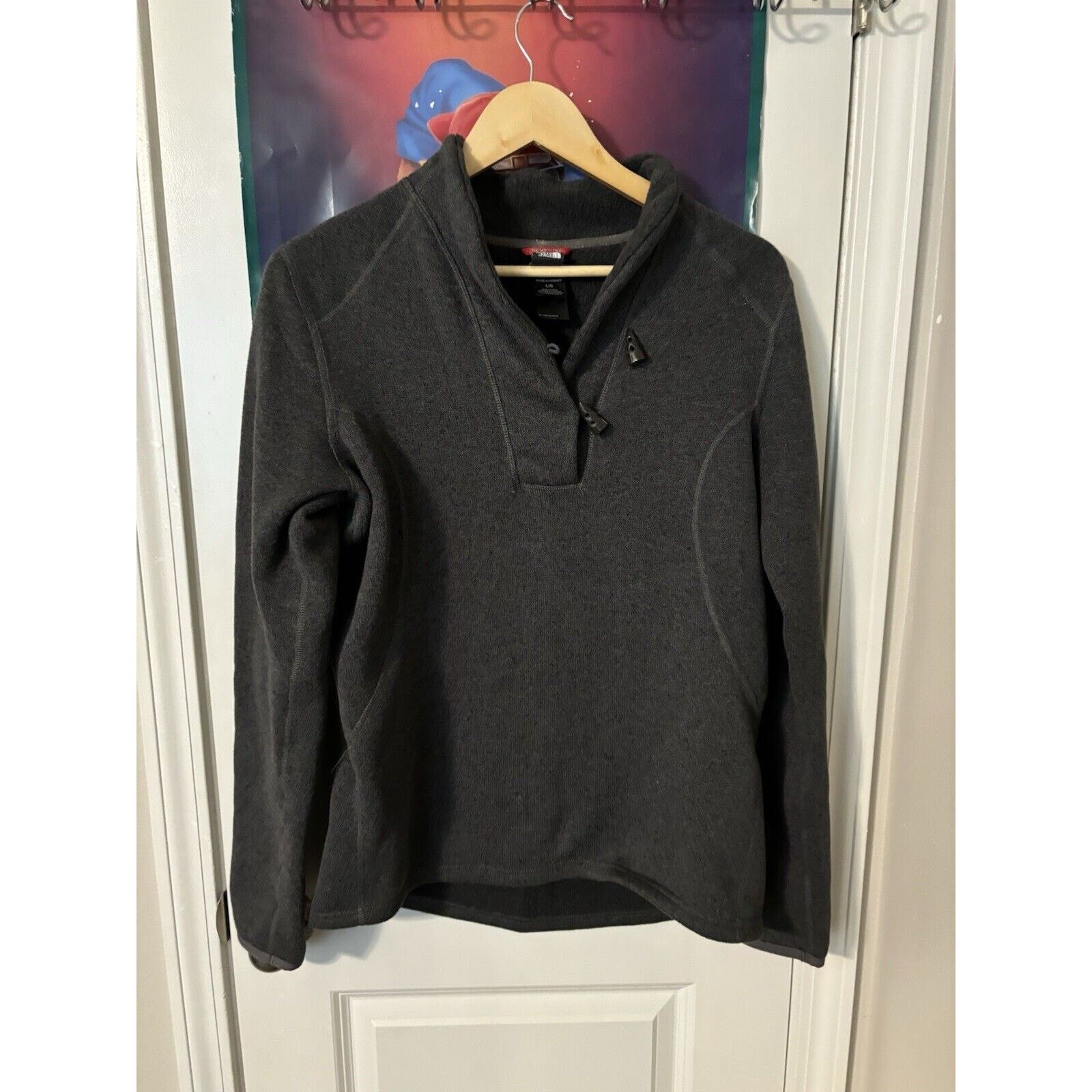 The North Face North Face Womens Grey Pullover Cardigan Size Large Size US L / EU 52-54 / 3 - 1 Thumbnail