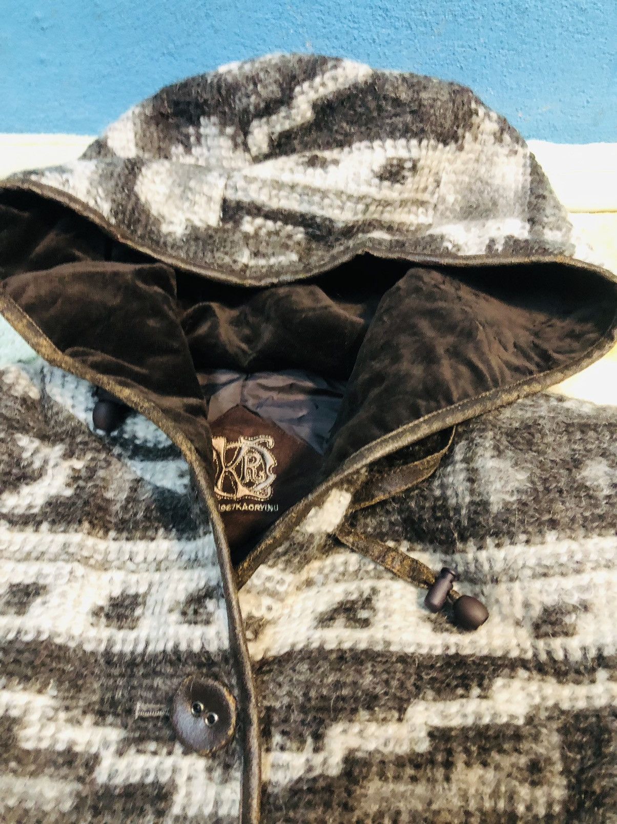 Japanese Brand Kr Woll Jacket Hoodie (26) Size US L / EU 52-54 / 3 - 9 Thumbnail
