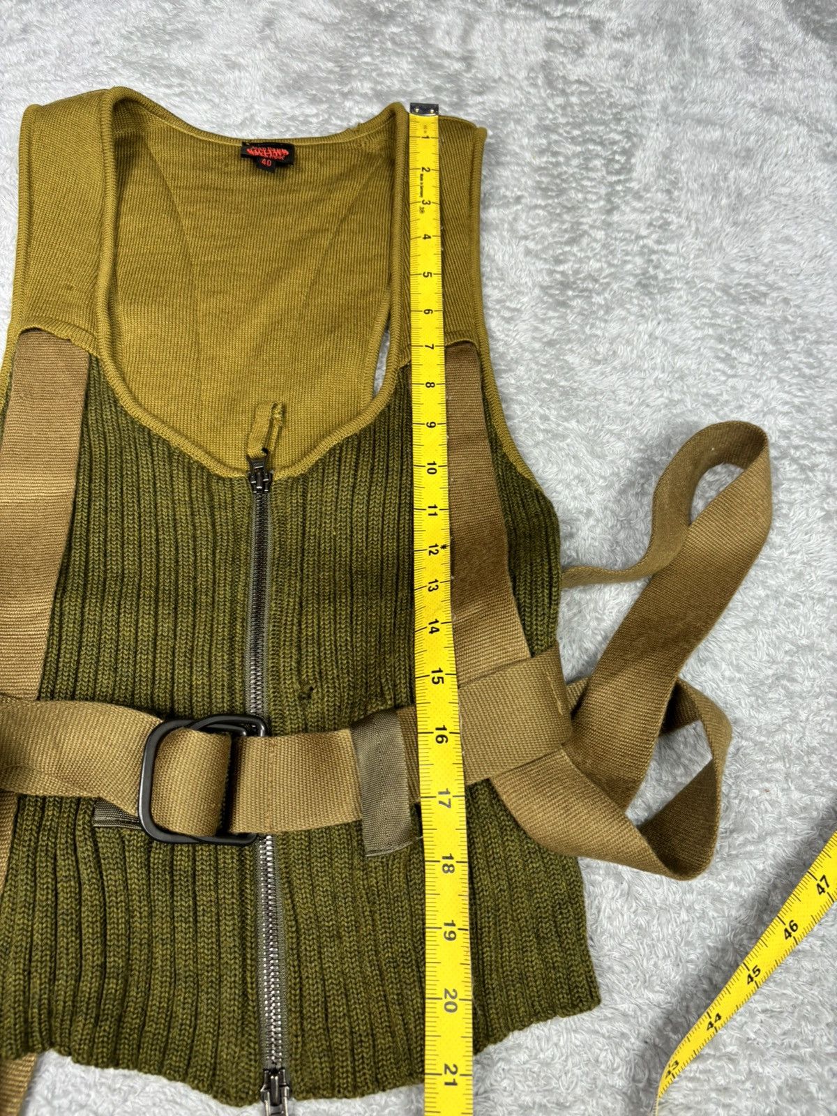 Jean Paul Gaultier Jean Paul Gaultier Bondage Parachut Vest. J0138 Size US S / EU 44-46 / 1 - 11 Thumbnail