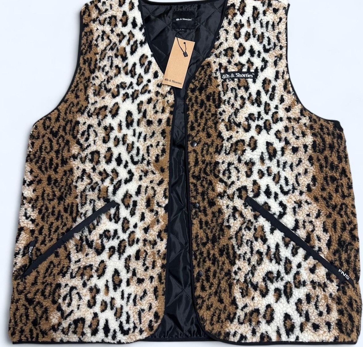 40's & Shorties 40s & Shorties Leopard Vest Size US L / EU 52-54 / 3 - 1 Thumbnail