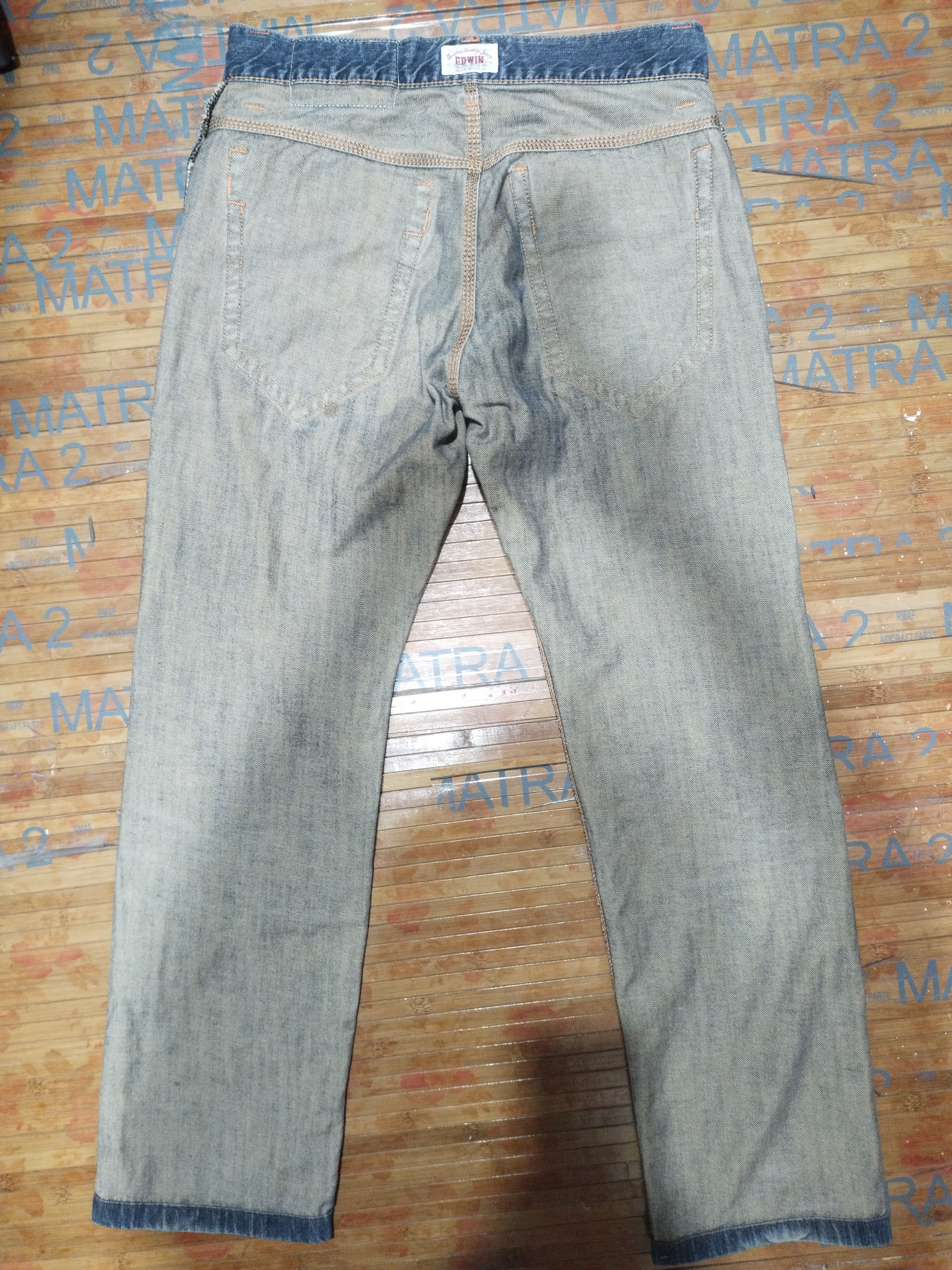 Edwin × Vintage Vintage Edwin 403 XVS Sz 30" Size US 30 / EU 46 - 16 Thumbnail