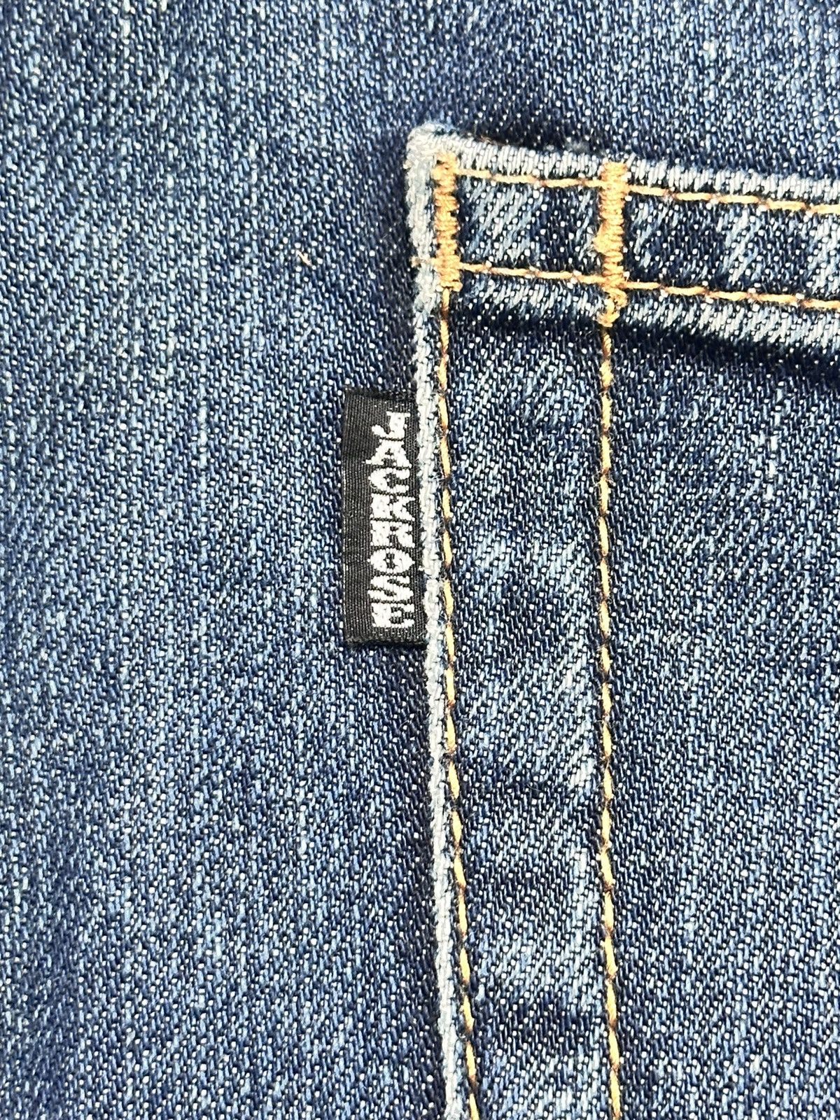 JACKROSE JACKROSE Vintage Y2K With Selvedge Straight Cut & Faded Wash Size US 33 - 10 Thumbnail