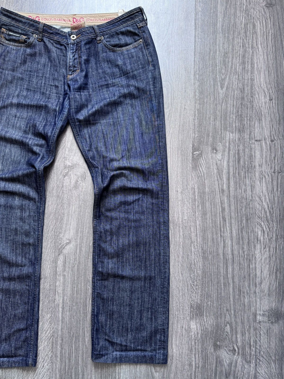 Dolce & Gabbana Vintage Dolce Gabbana Navy Denim Pants Size US 31 - 2 Thumbnail
