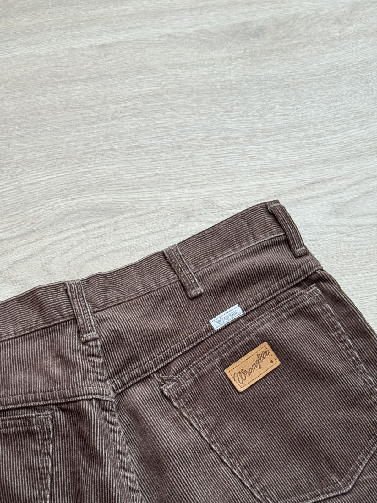 Wrangler Vintage 80’s Wrangler Corduroy Velvet Brown Western Pants Size US 33 - 5 Thumbnail