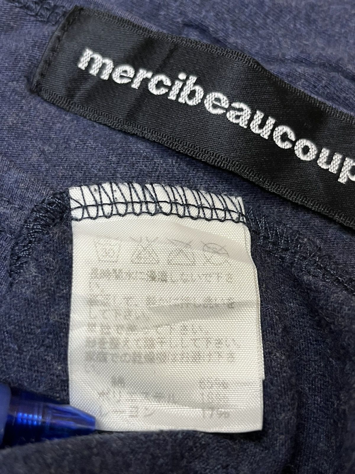 Issey Miyake ISSEY MIYAKE MERCIBEAUCOUP LONG SLEEVE 3 BLEND T SHIRT Size US S / EU 44-46 / 1 - 10 Thumbnail