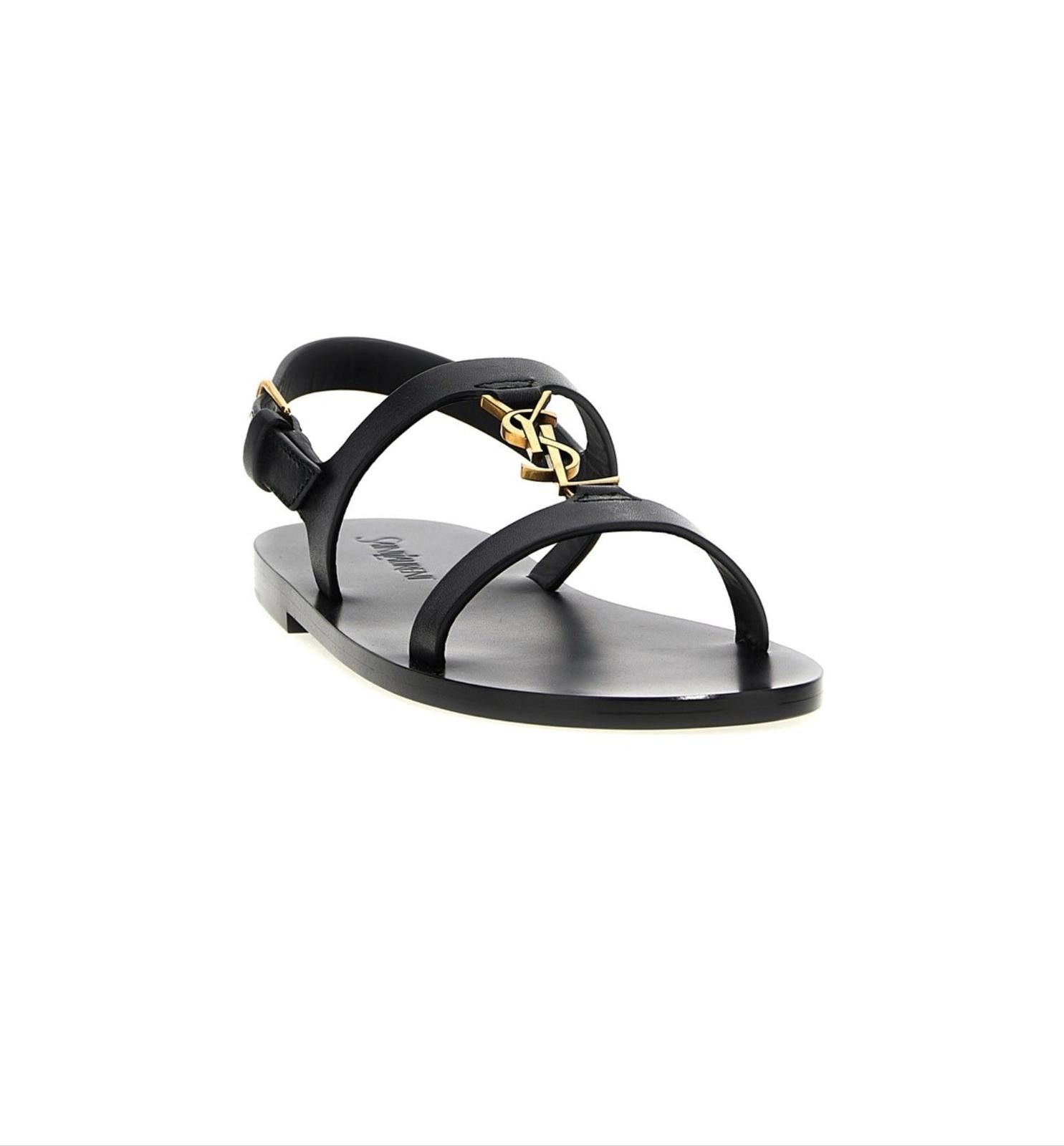 Saint Laurent Paris SAINT LAURENT CASSANDRA SANDALS SIZE 41 Size ONE SIZE - 2 Thumbnail