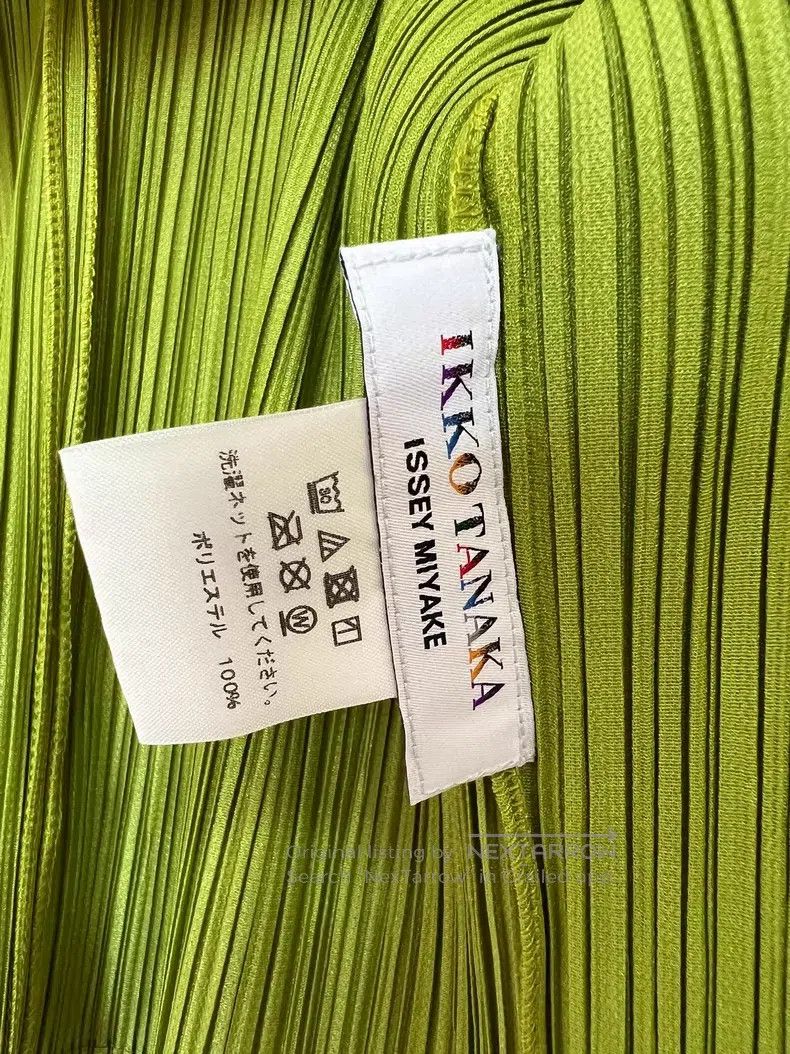 Issey Miyake Issey Miyake Avocado Green Cardigan Size L / US 10 / IT 46 - 4 Thumbnail